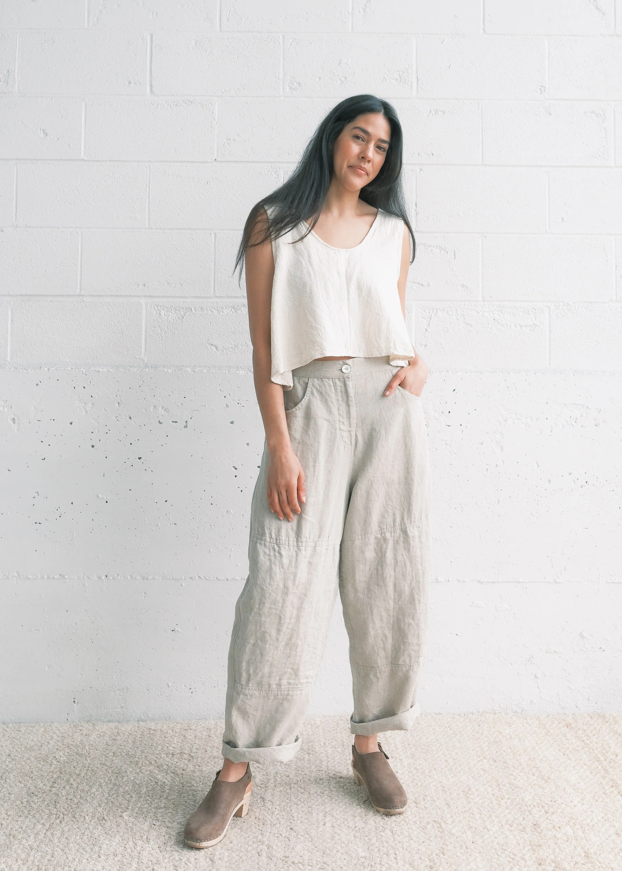 Aloe Pant - Linen - Natural - Image 3