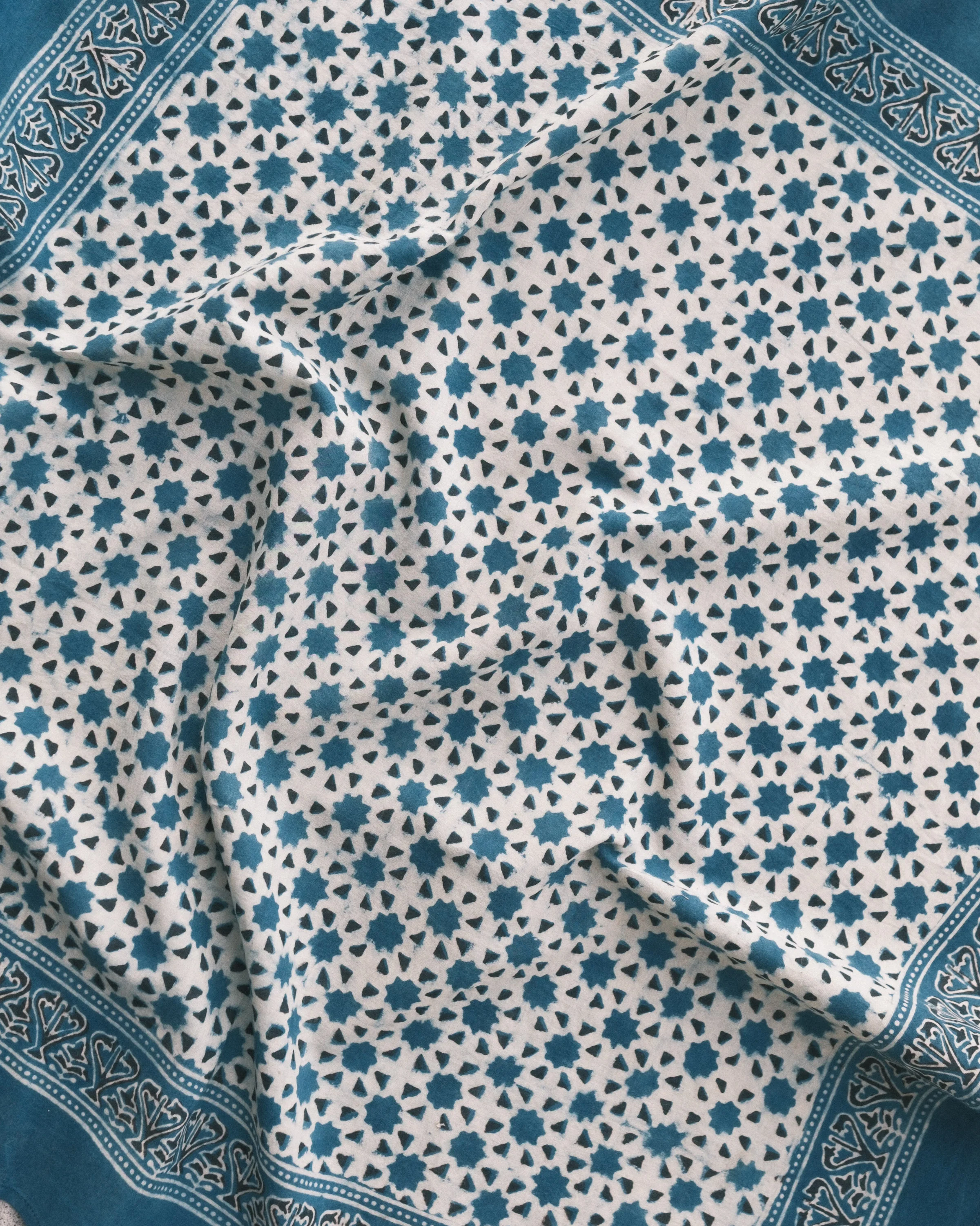 Bandana Bundle - Organic Cotton - Set of 4 Ajrakh Journey - Image 4