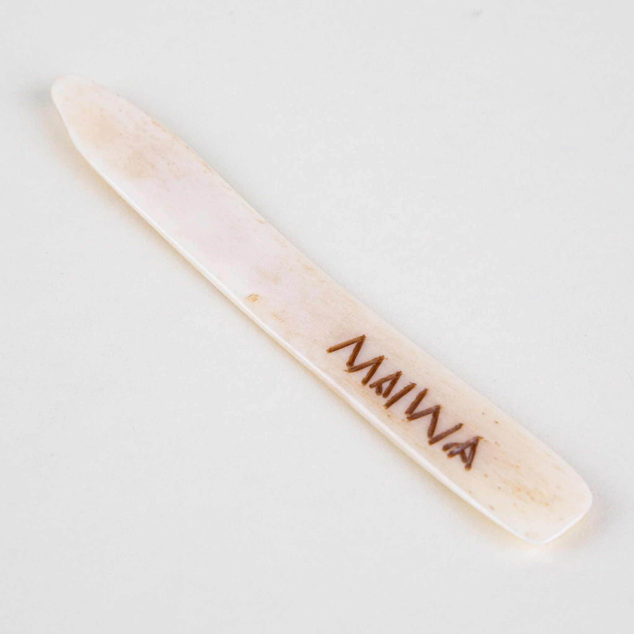 Handcarved Bone Folder