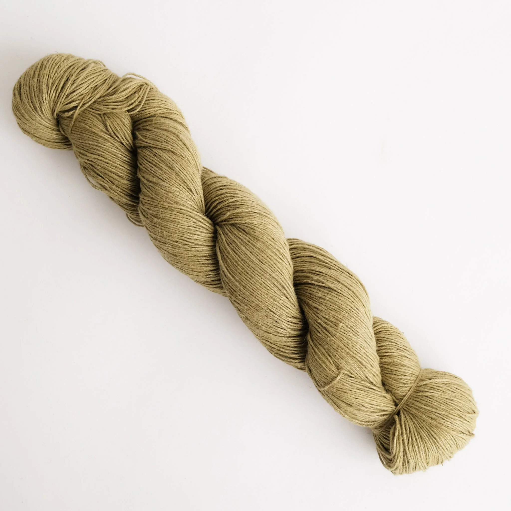 Honest Yarn - Naturally Dyed Organic Linen - Fingering - New Leaf - Image 4