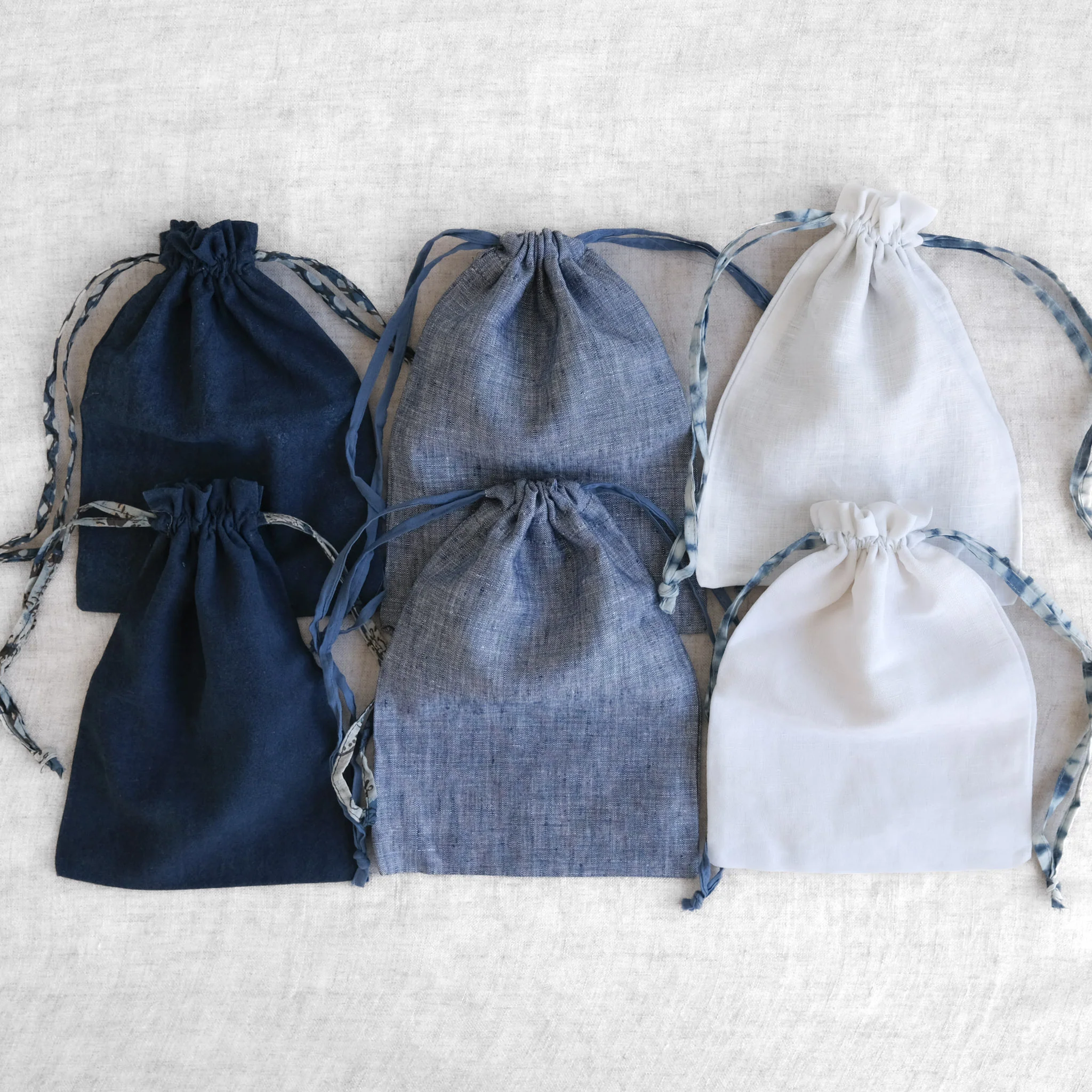 Drawstring Bag - Medium - Set of 6 - Daydream