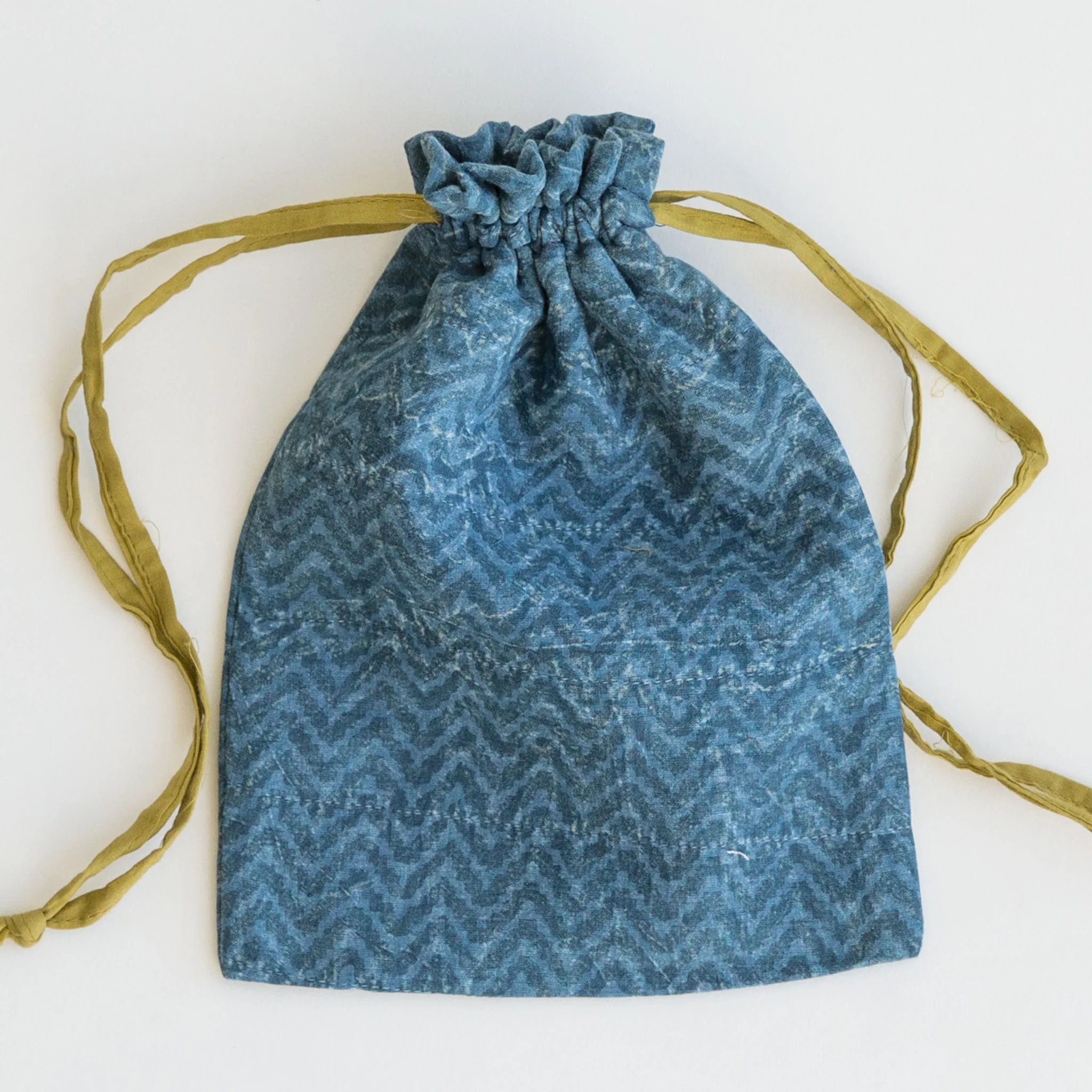 Drawstring Bag - Medium - Indigo Dream - Image 3
