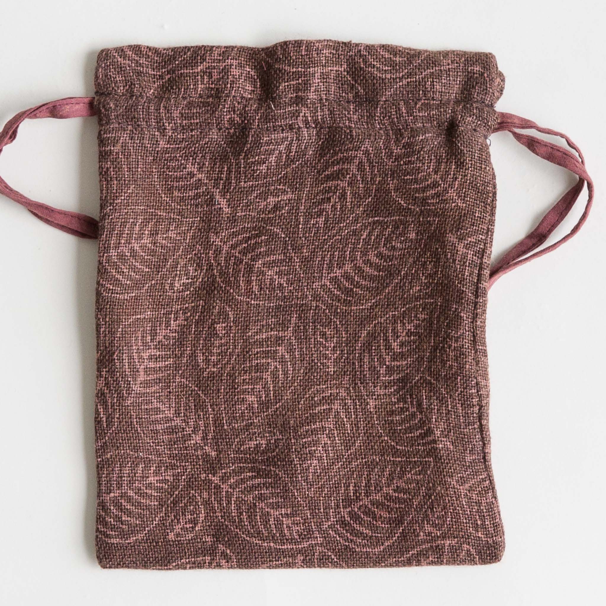 Drawstring Bag - Small - Dusty Rose - Image 4