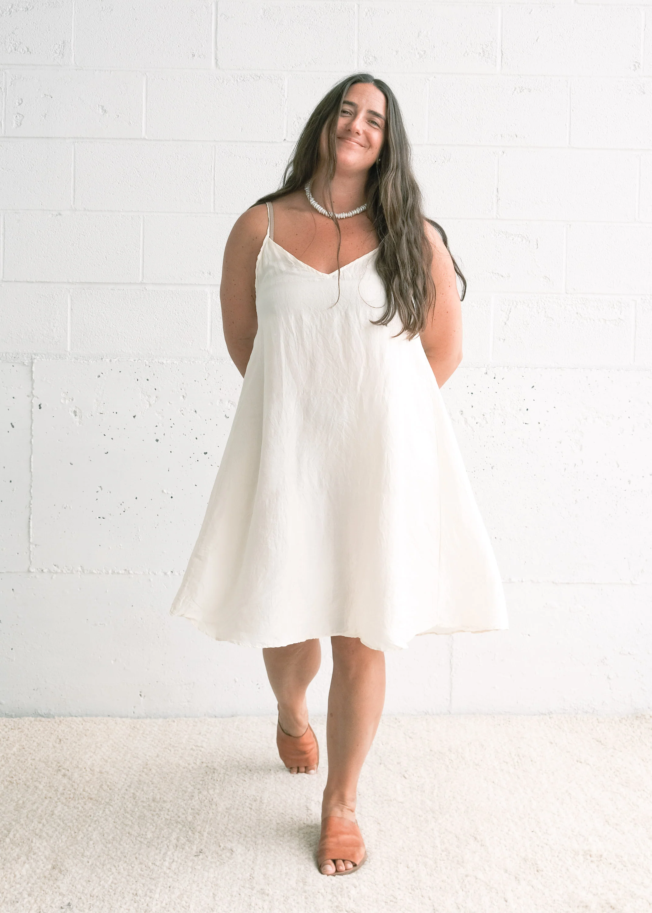 Liberty Dress - Handwoven Mulberry Silk - Dyeable - Image 6
