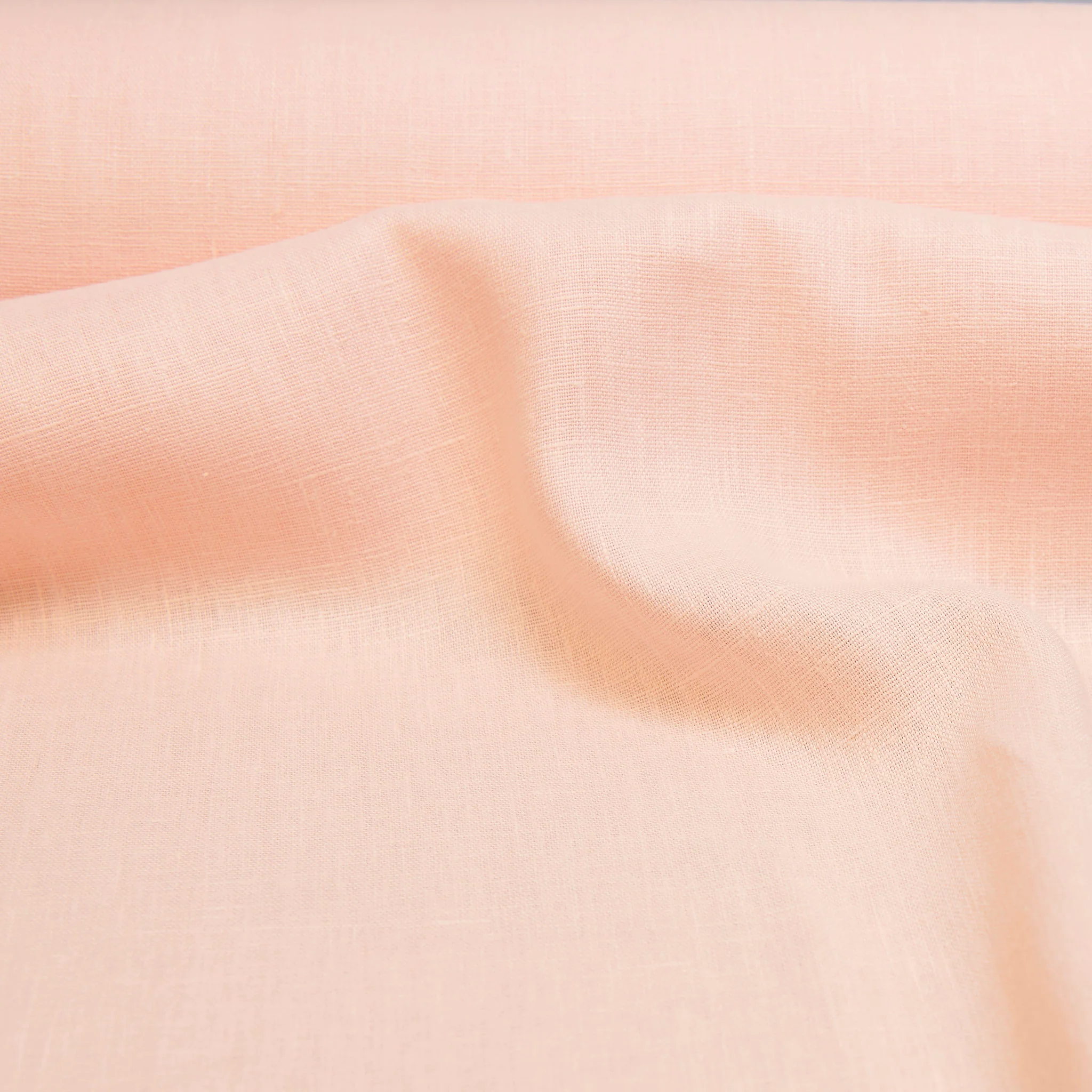 Fabric - Maiwa's Laundered Linen - Flamingo - Image 3