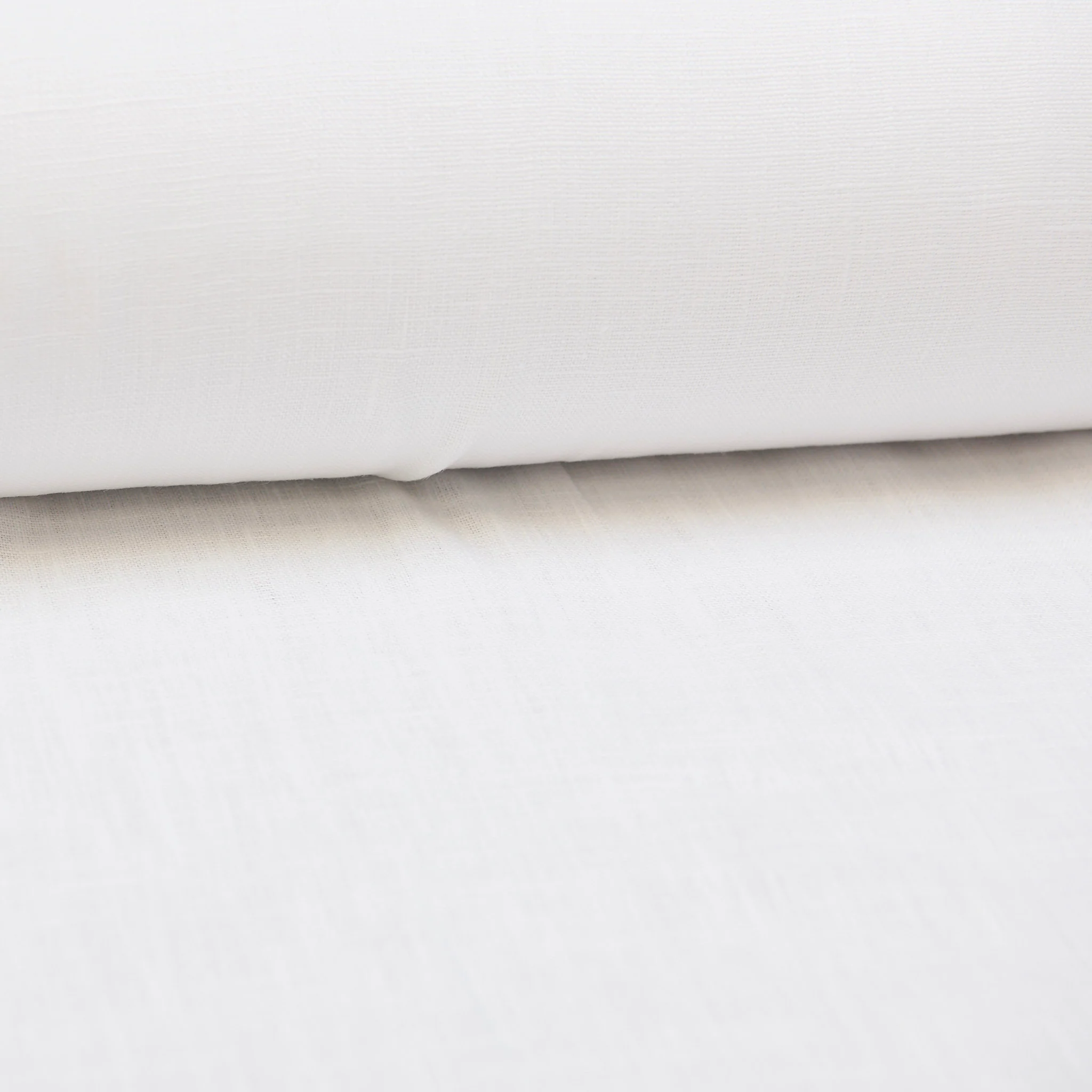Fabric - Maiwa's Laundered Linen - White Oyster - Image 3