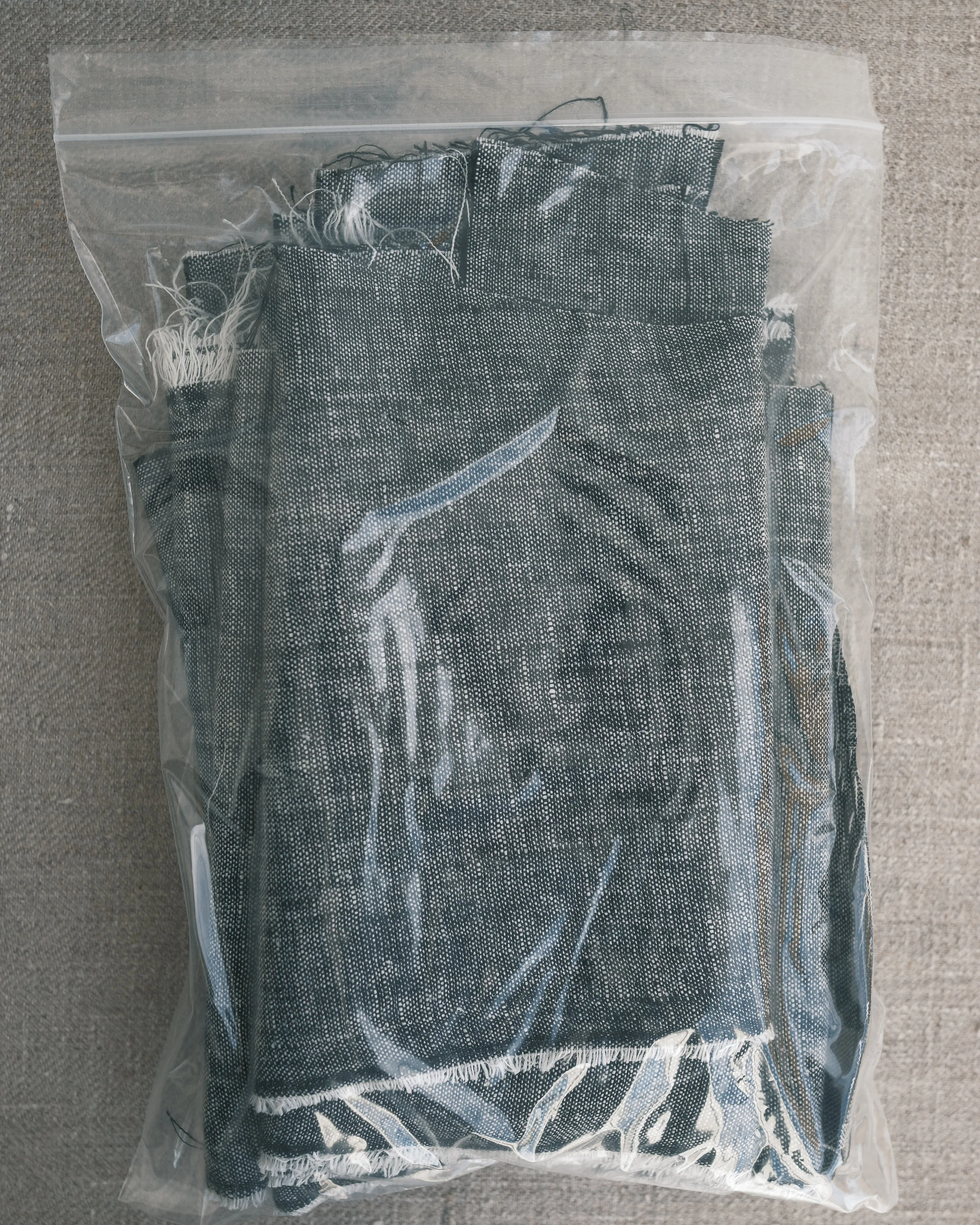 Fabric Offcuts - Naturally Dyed - Mixture of natural fibres - Image 9