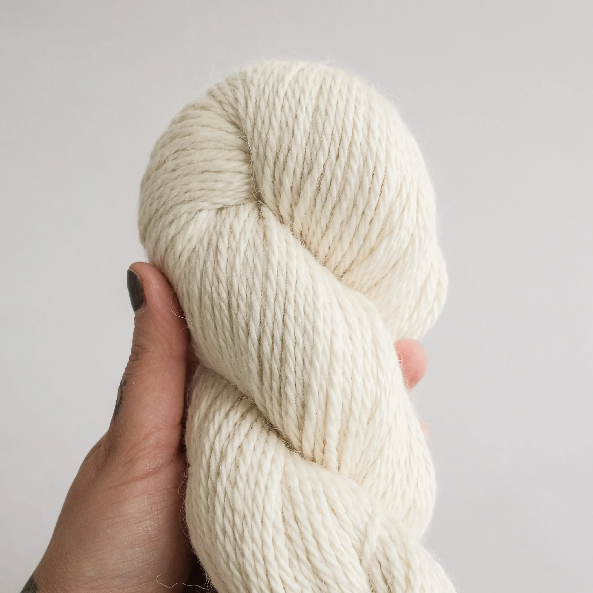 Yarn Blank - Wool 70% Baby Alpaca & 30% Silk - Aran - Image 4