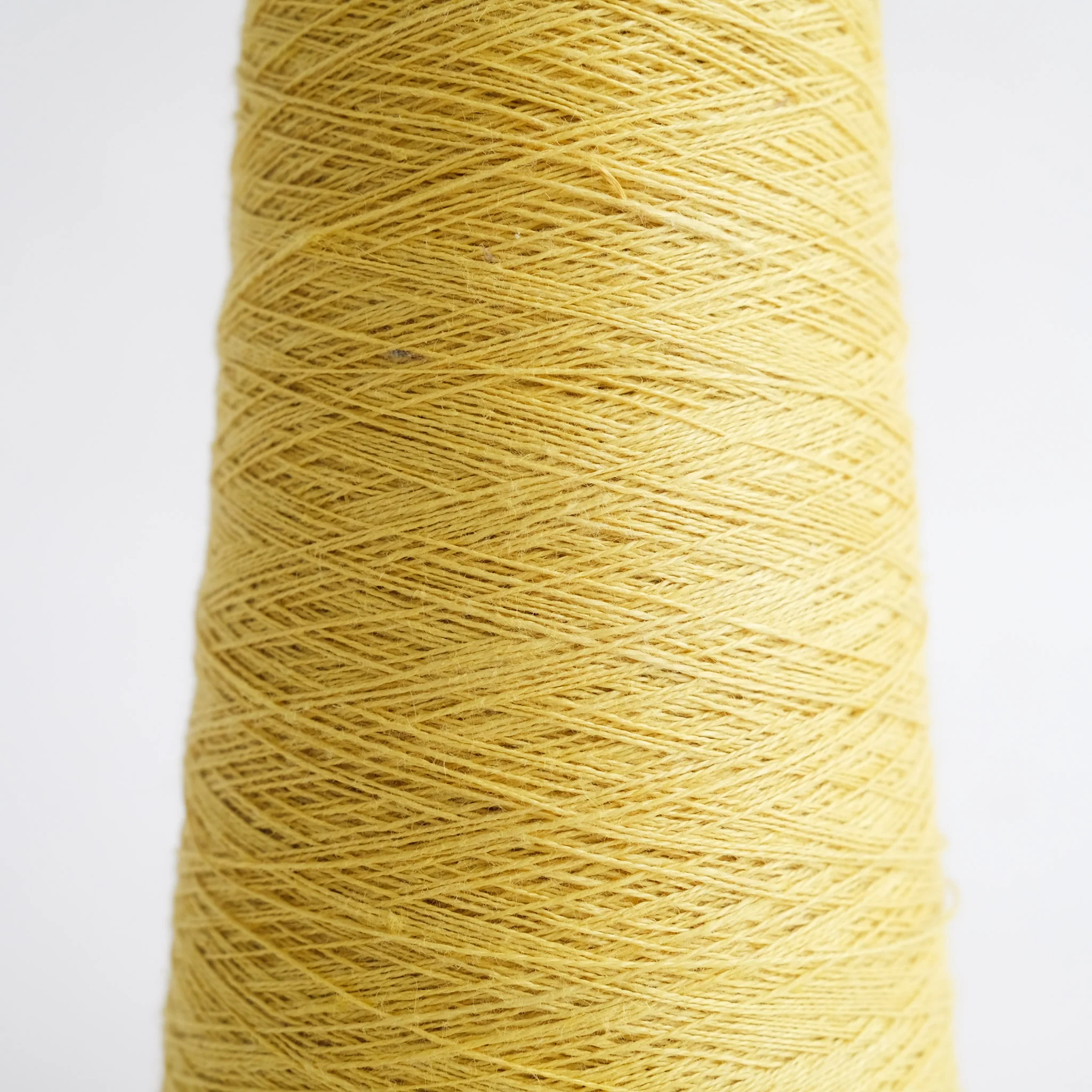 Honest Yarn - Naturally Dyed Organic Linen - Cobweb - Canary Yellow - Image 4