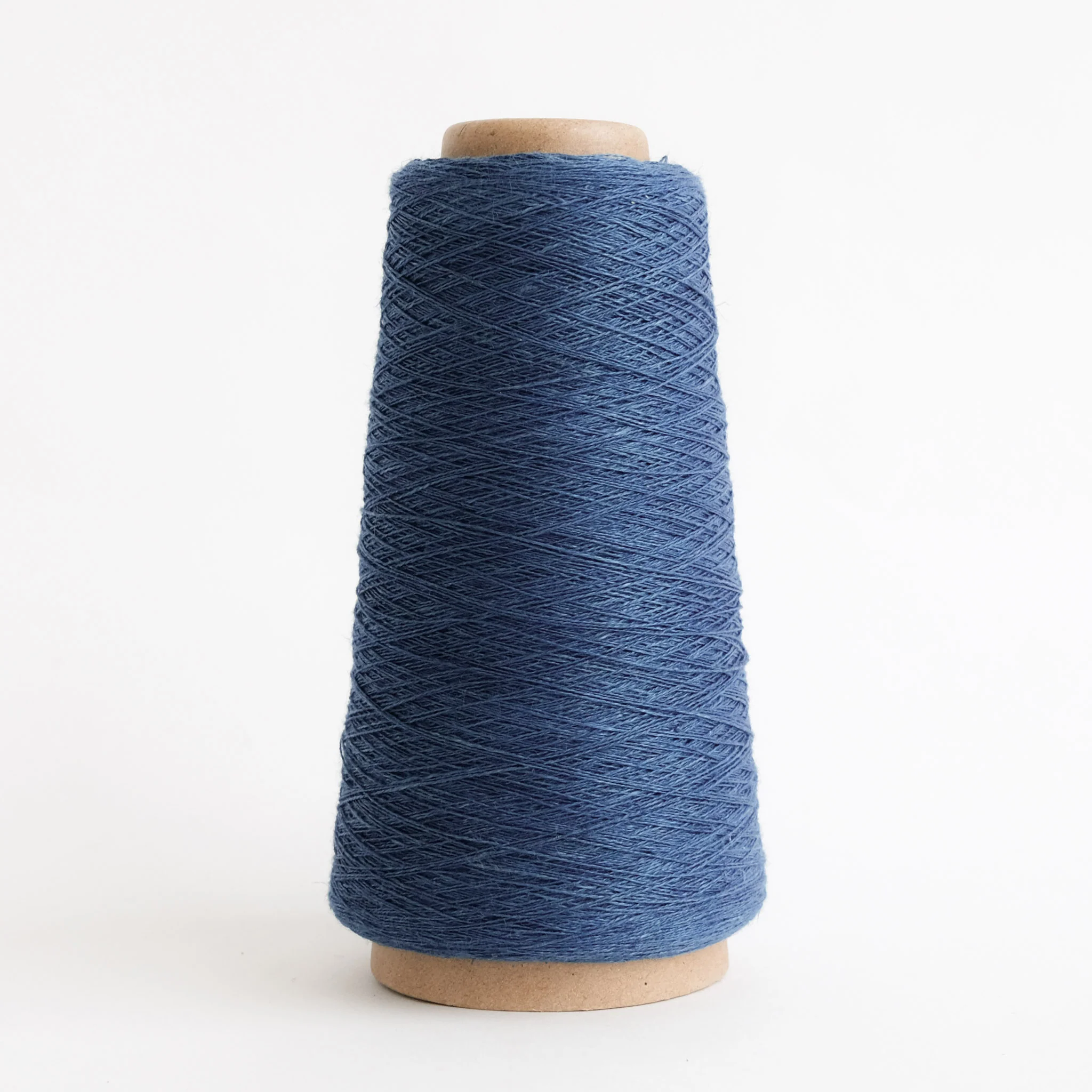 Honest Yarn - Naturally Dyed Organic Linen - Cobweb - Indigo Medium - Image 3