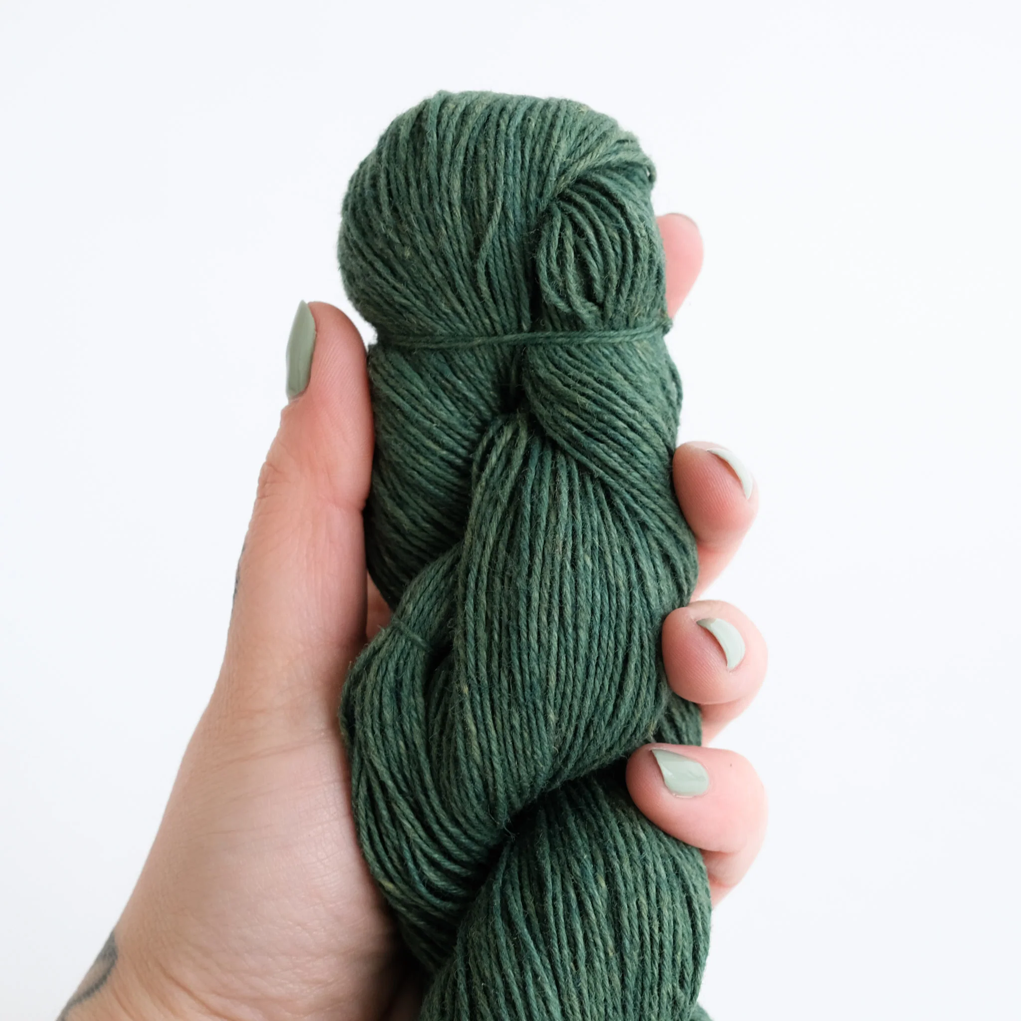 Honest Yarn - Naturally Dyed Organic Linen - Sport - Juniper - Image 3