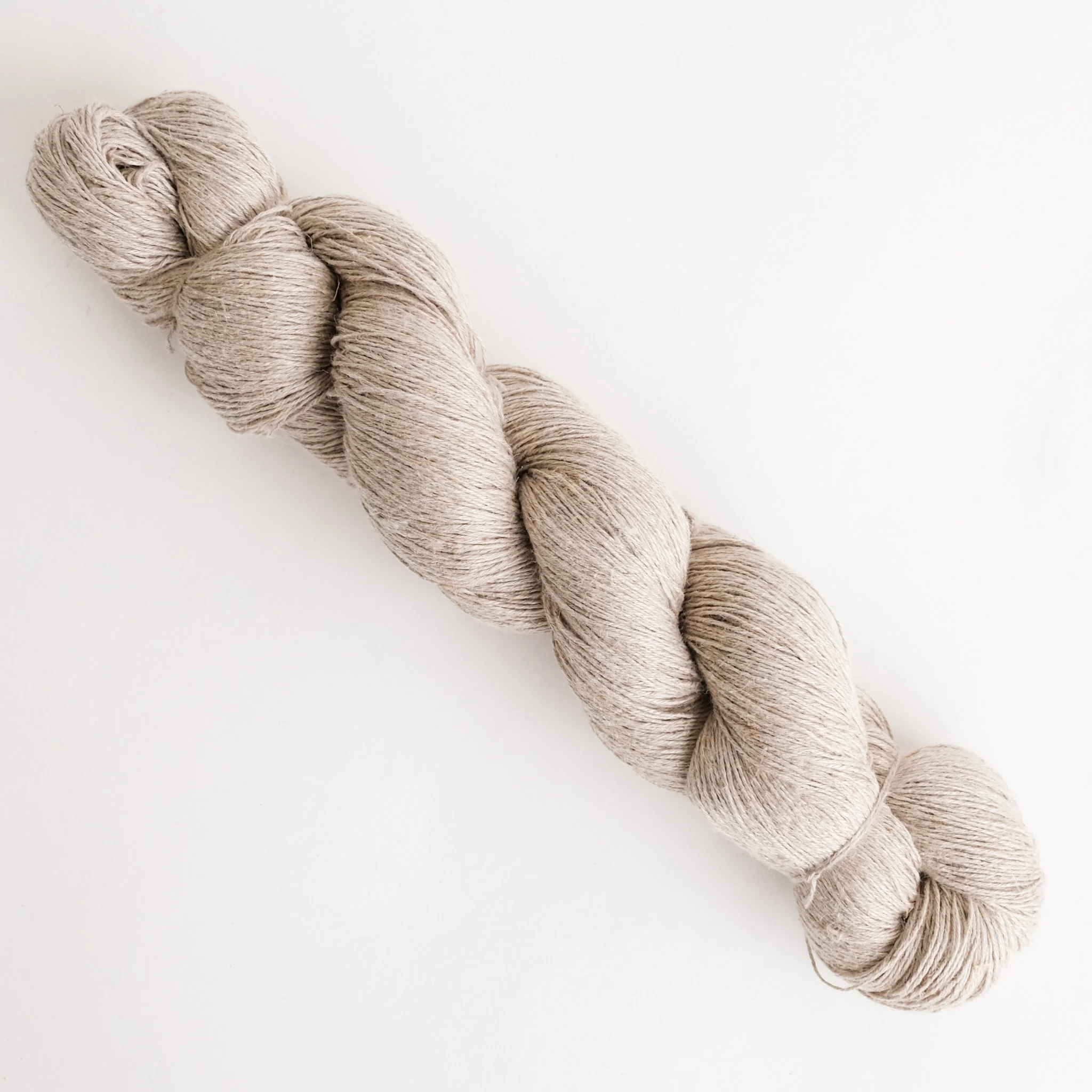 Honest Yarn - Organic Linen - Lace - Natural Undyed - Image 4