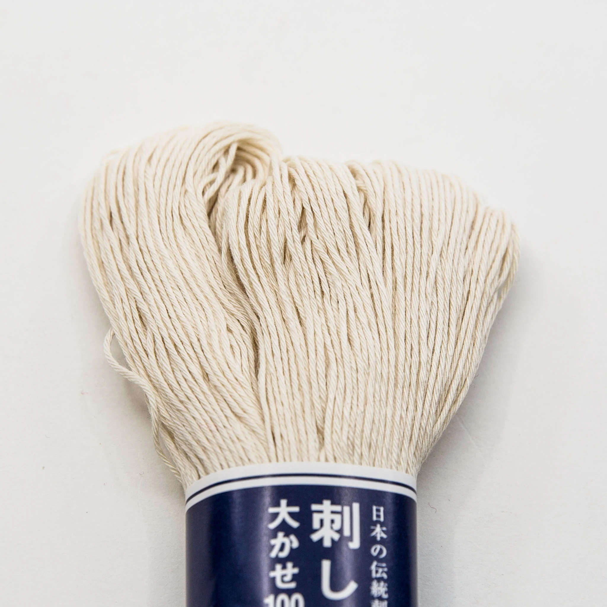 Japanese Sashiko Thread - Cream 100m - Image 2
