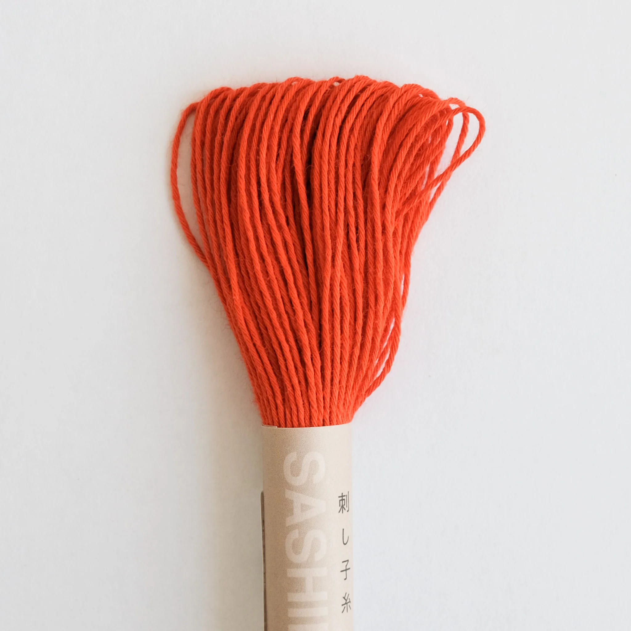 Japanese Sashiko Thread - Mandarin 20m - Image 2