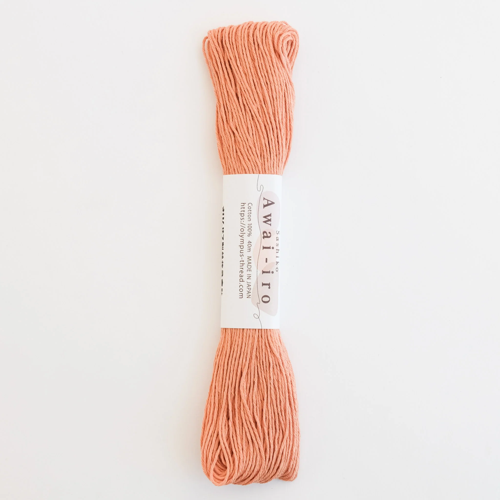 Japanese Sashiko Thread - Marigold 40m - Image 3