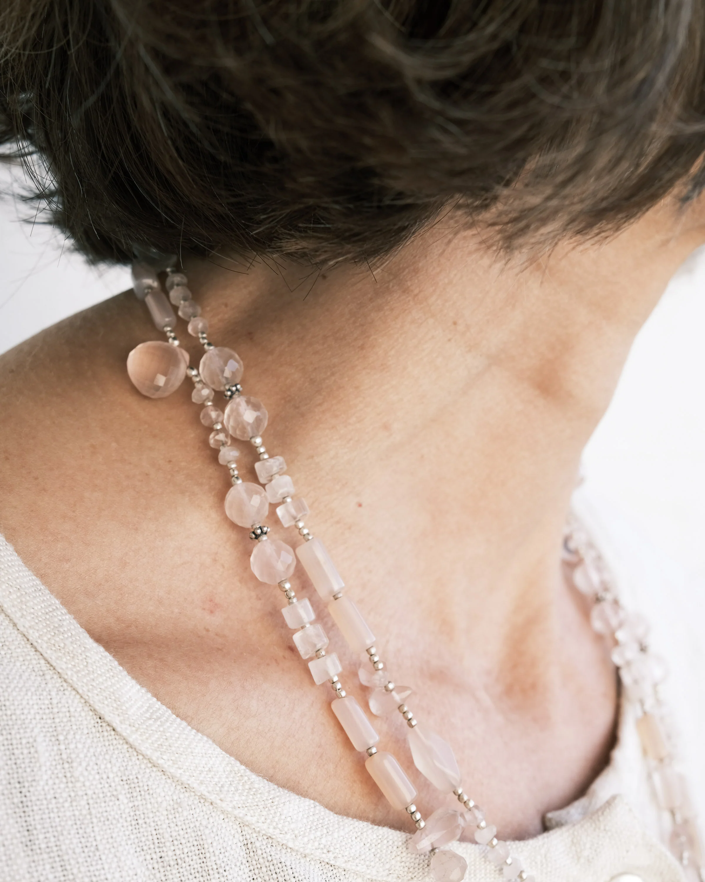 Jewellery - Necklace - Rose Quartz - Image 3