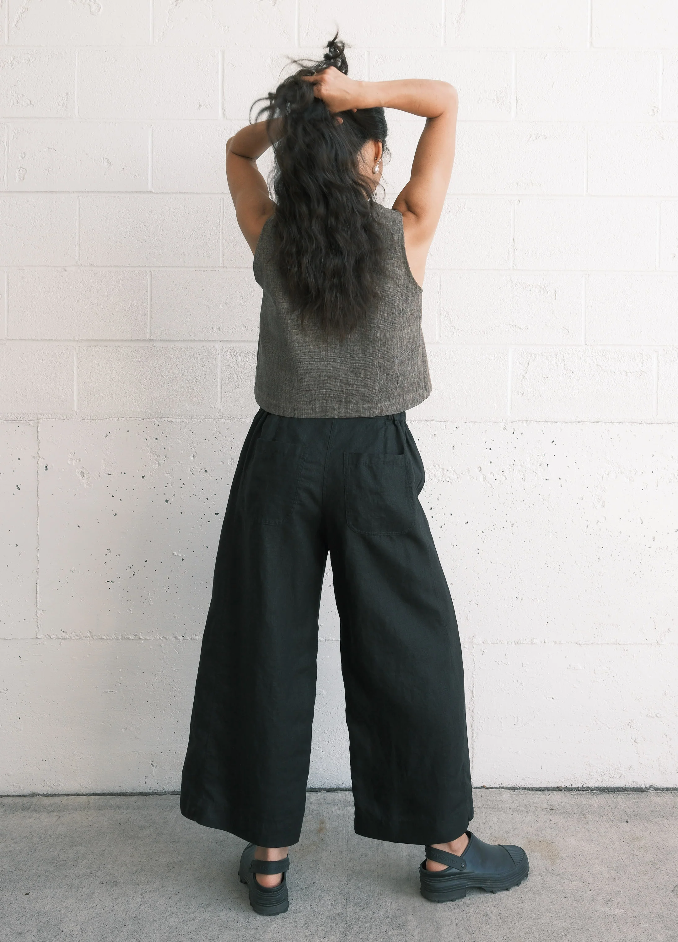 Juniper Pant - Linen - Black - Image 5