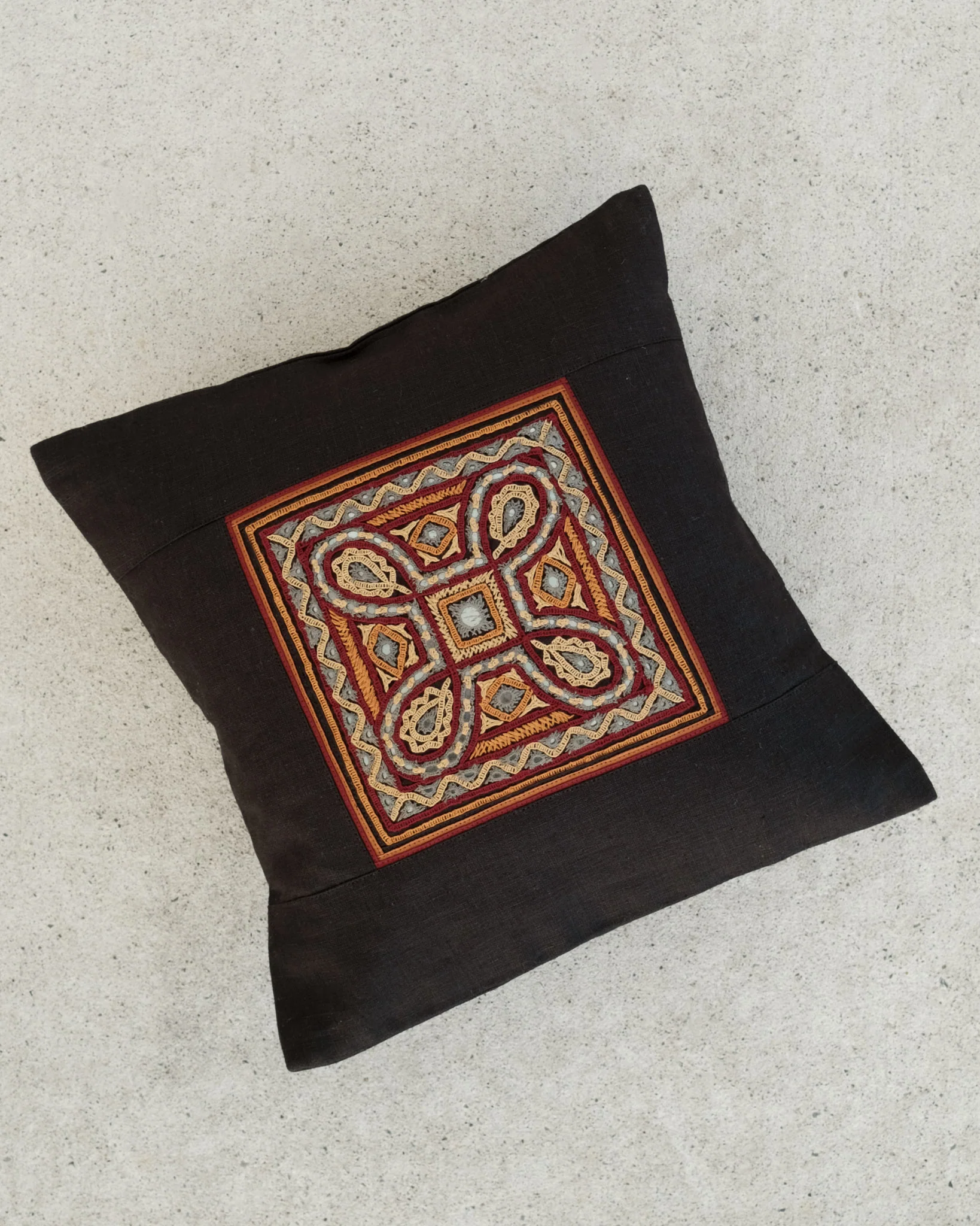 Kachchh Embroidery - 12" Cushion Cover - Ahir - Ancient Threads - Image 3