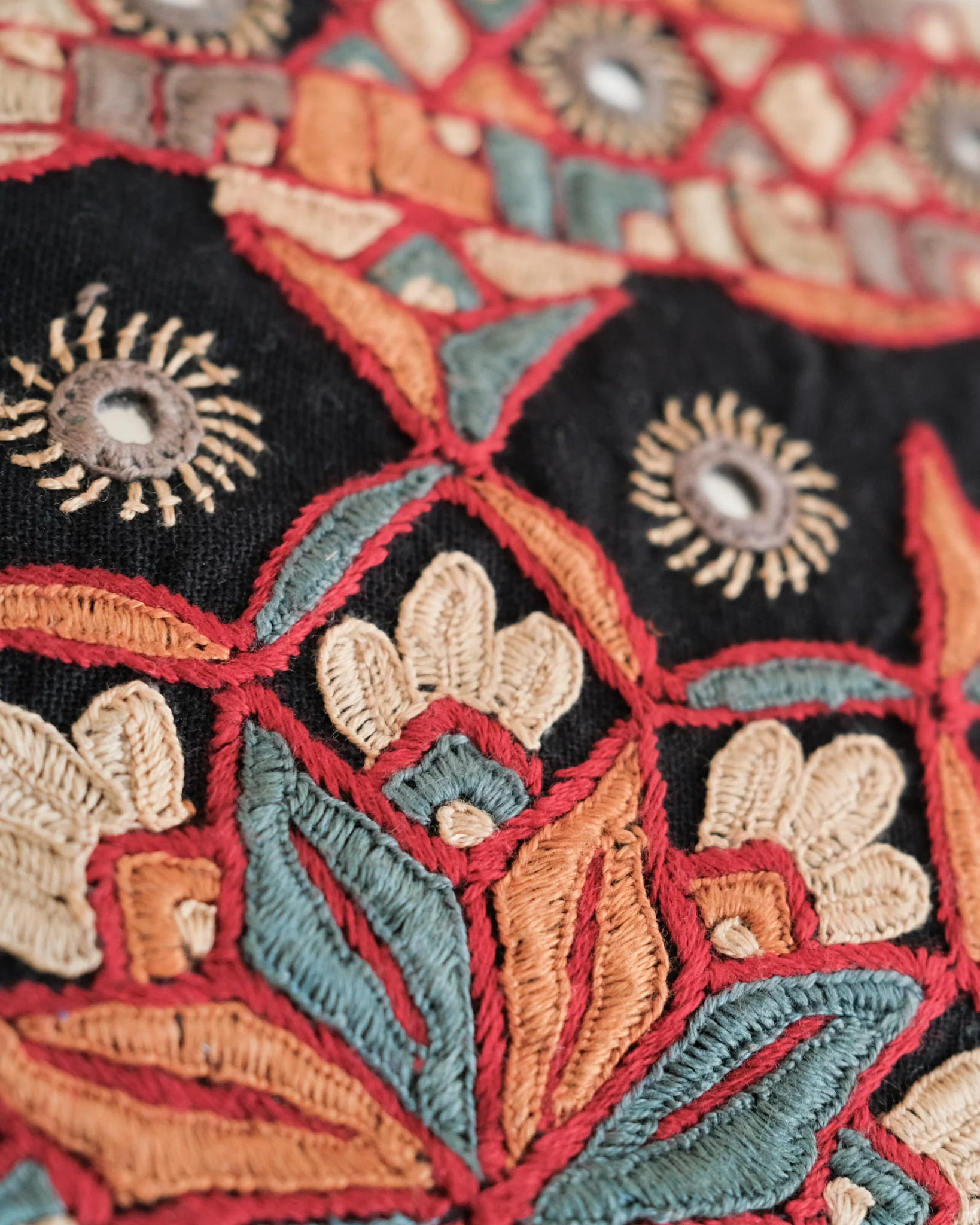 Kachchh Embroidery - Clutch - Node - Secret Garden - Image 4