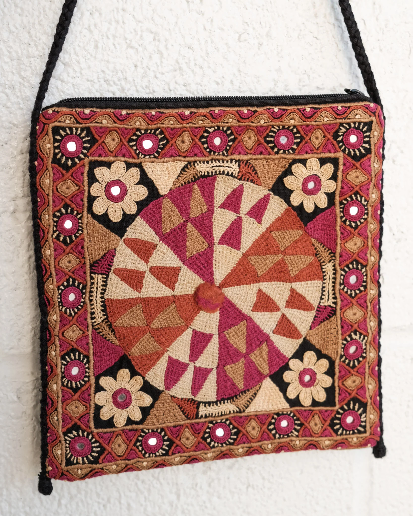 Kachchh Embroidery - Evening Bag - Node - Sunset - Image 5