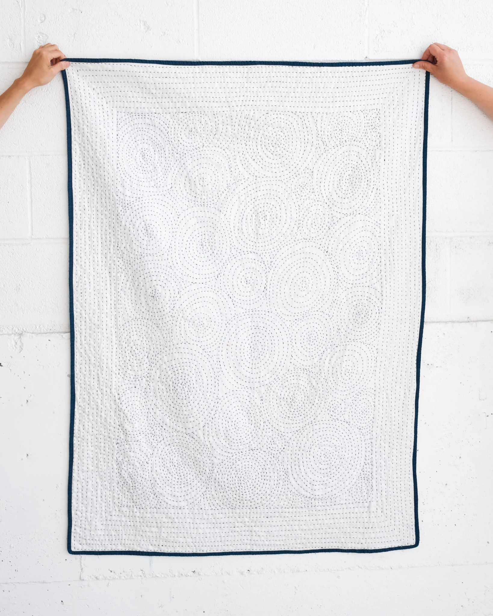 Kantha Baby Quilt - Cars & Trucks - Image 4