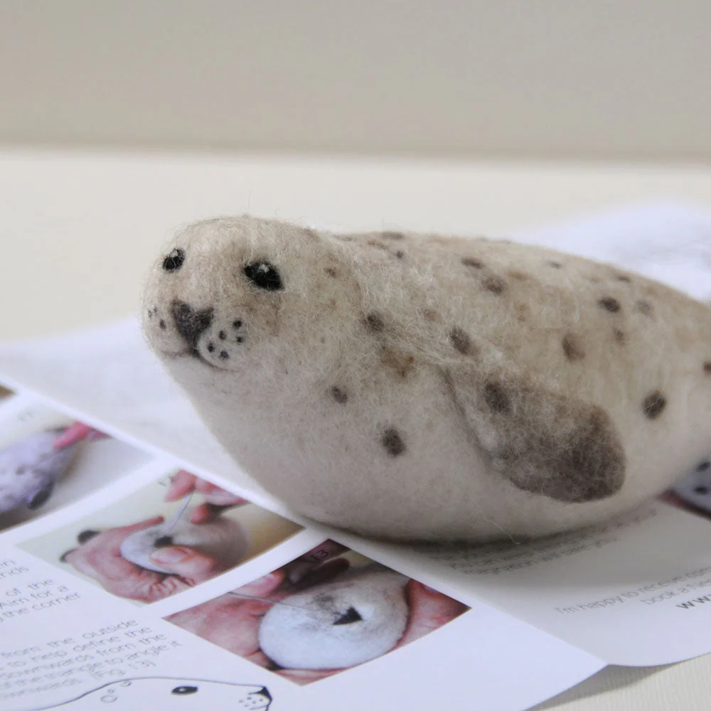 Learn to Felt Kit - Harbour Seal - Image 3