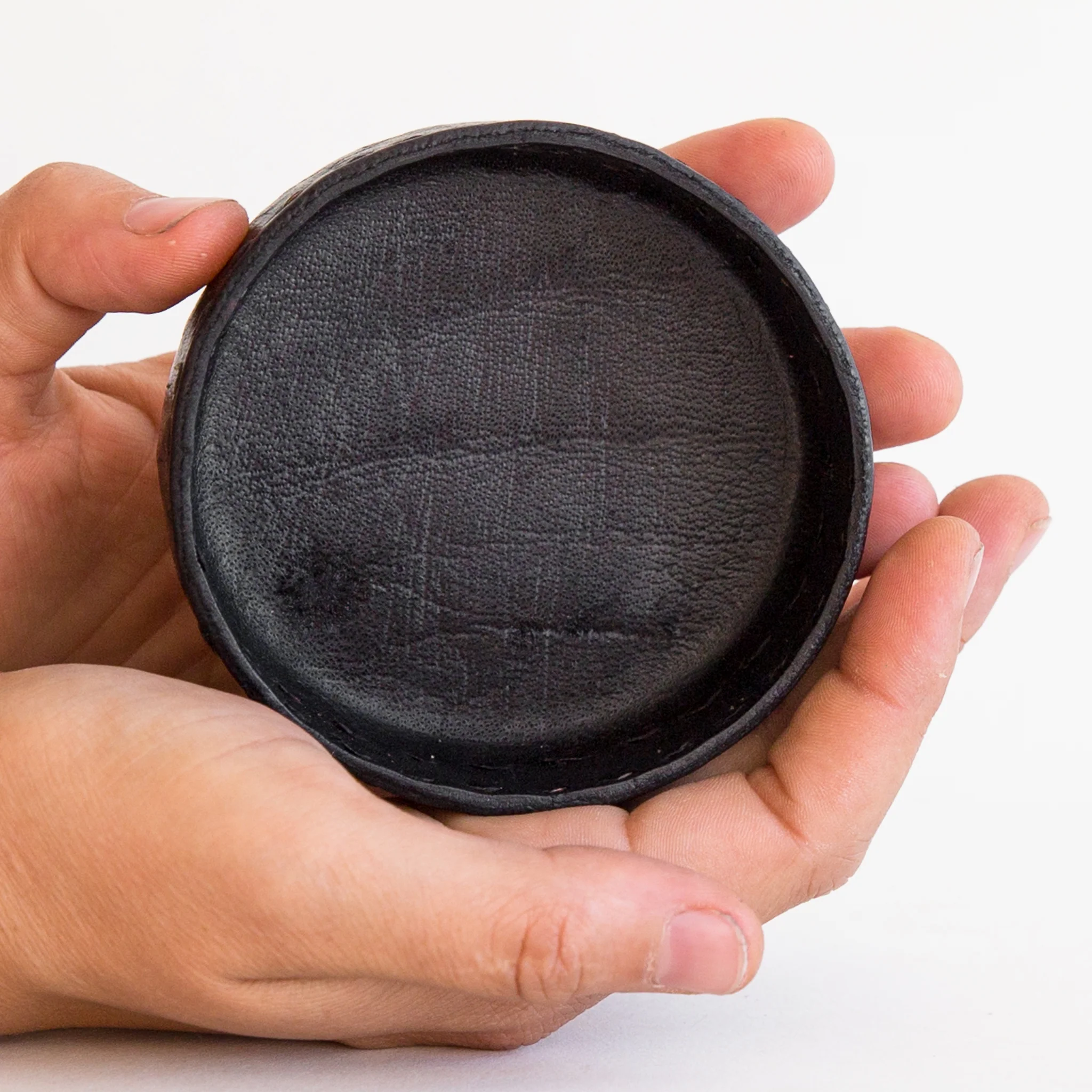Leather Treasure Holder - Black - Image 2