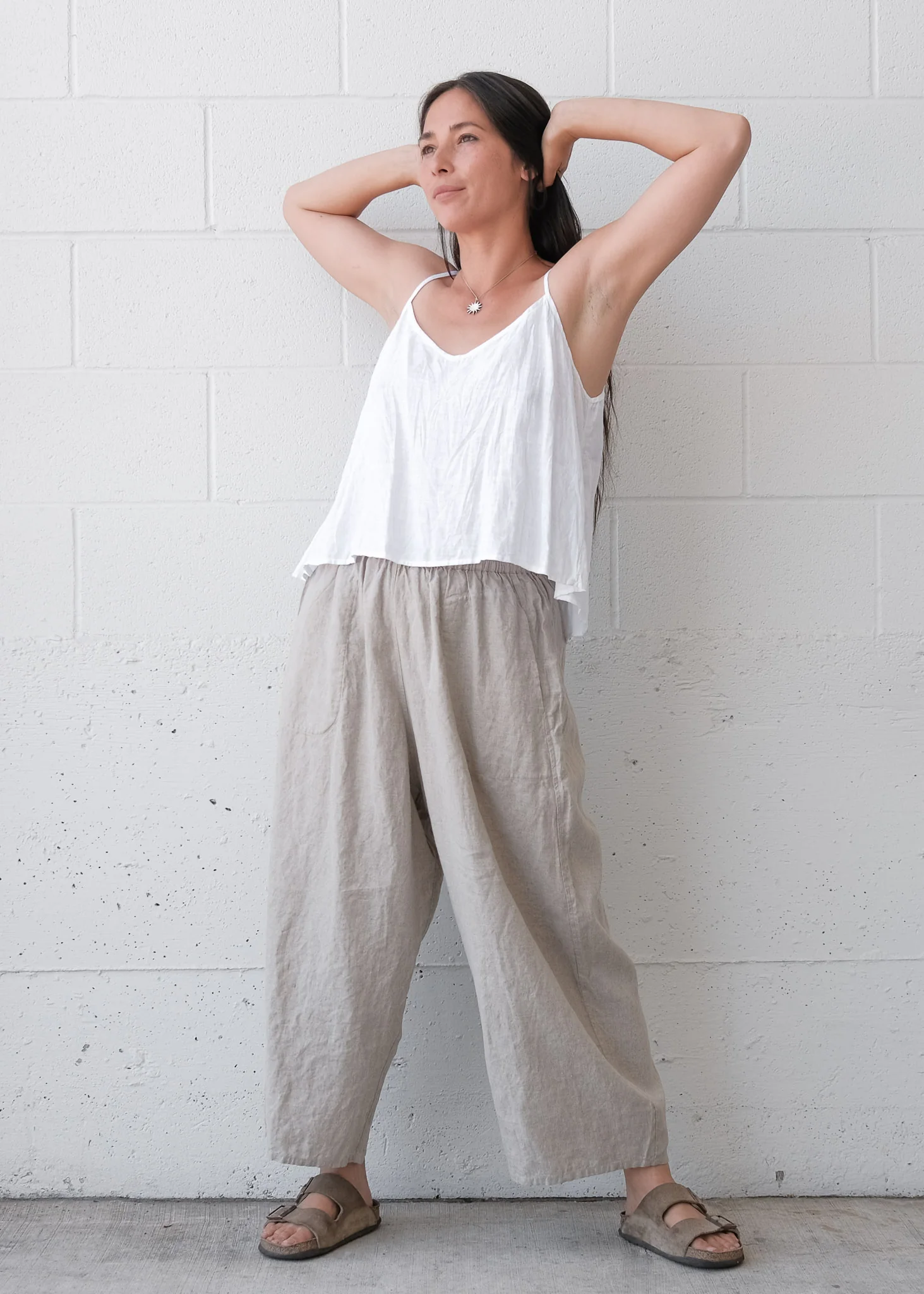 Liberty Tank - Linen - White - Image 4