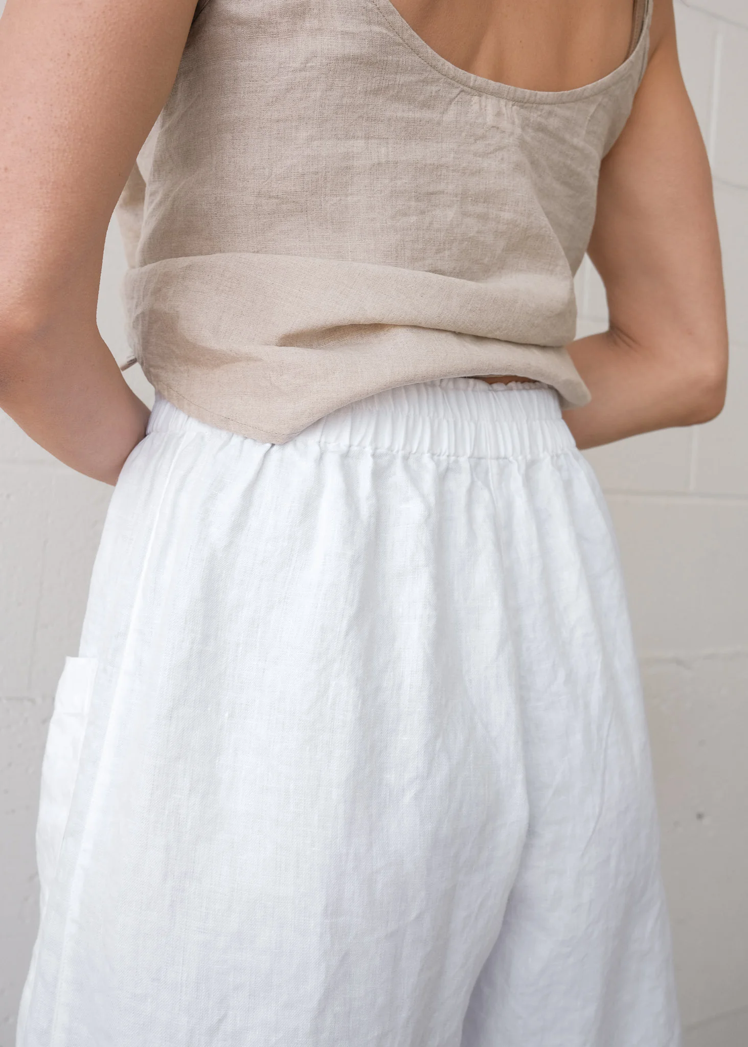 Makai Pant - Linen - White - Image 8