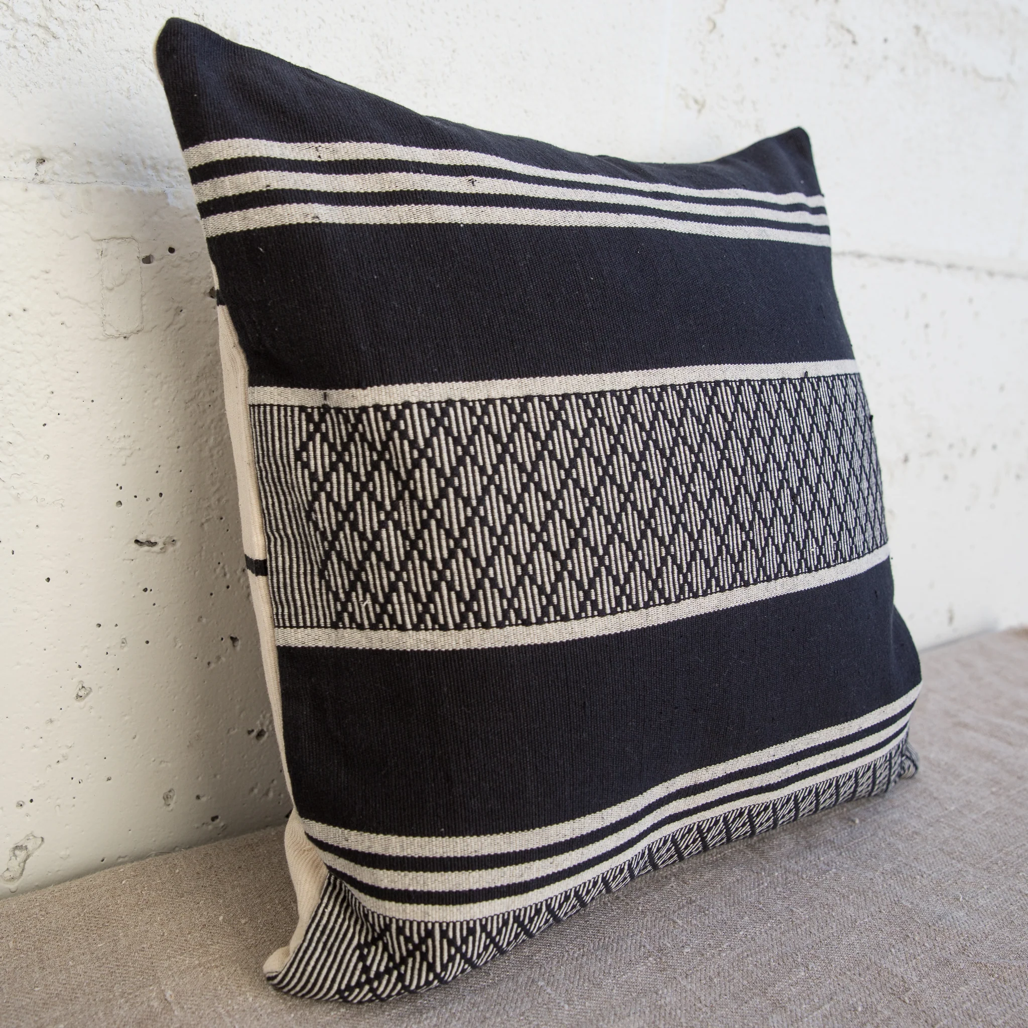 Nagaland - Handwoven 16" Cushion Cover - Valleys - Image 3