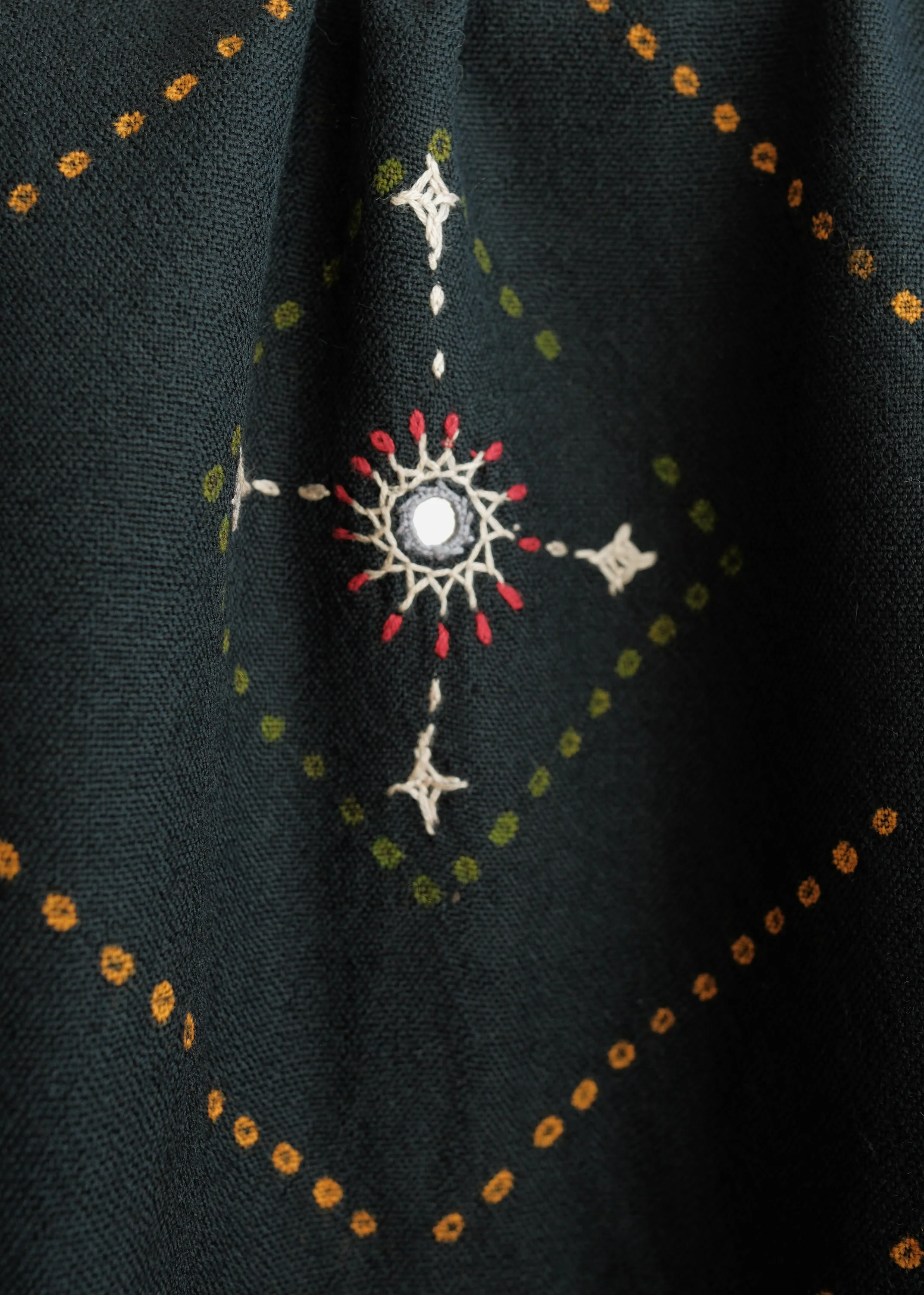 Nomadic Rabari Shawl - Wool - Firestar - Image 3