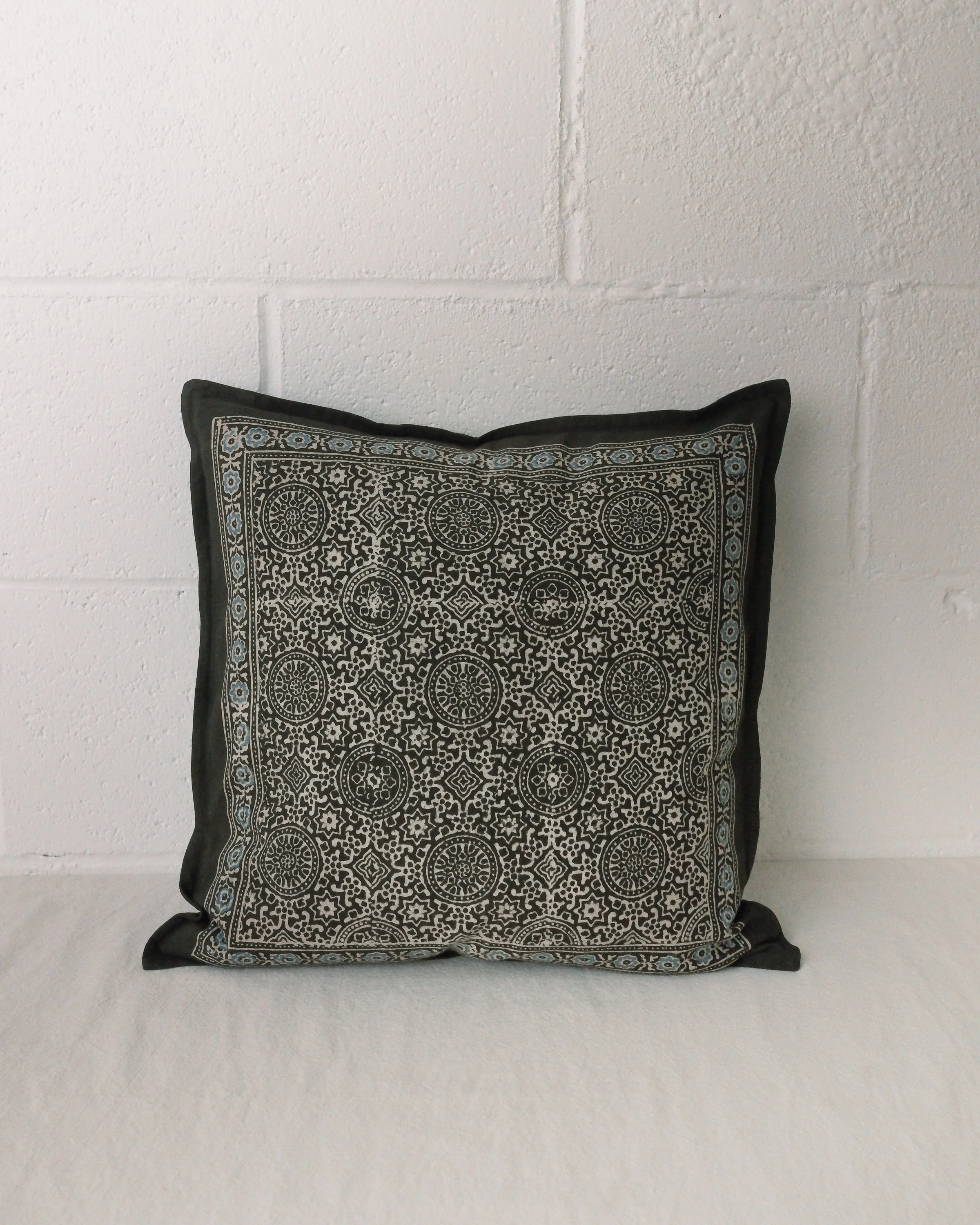 Organic Cotton Cushion Cover - Ajrakh Ancient Times - Image 5