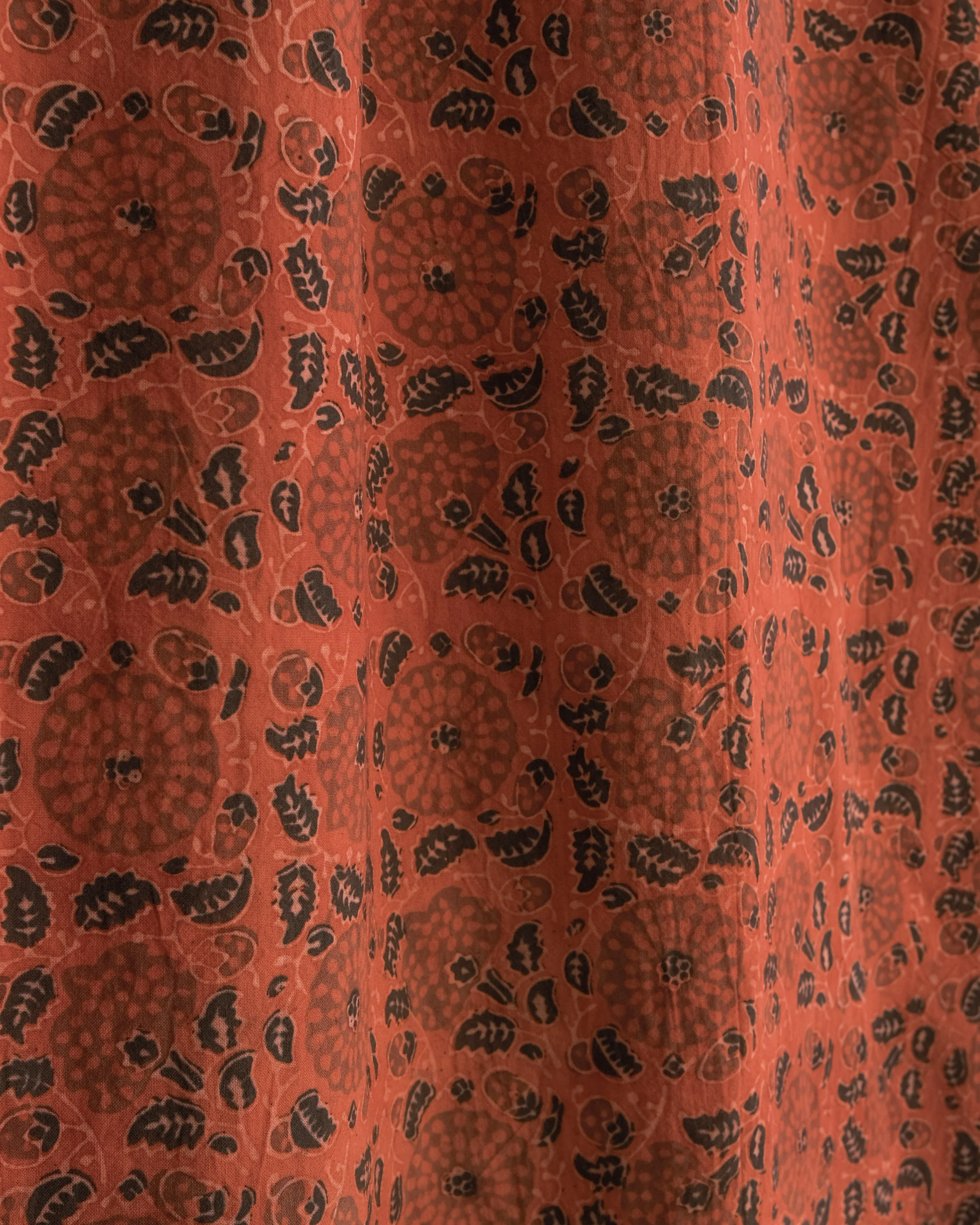 Organic Cotton Pillowcase - Ajrakh Madder Oasis - Image 4