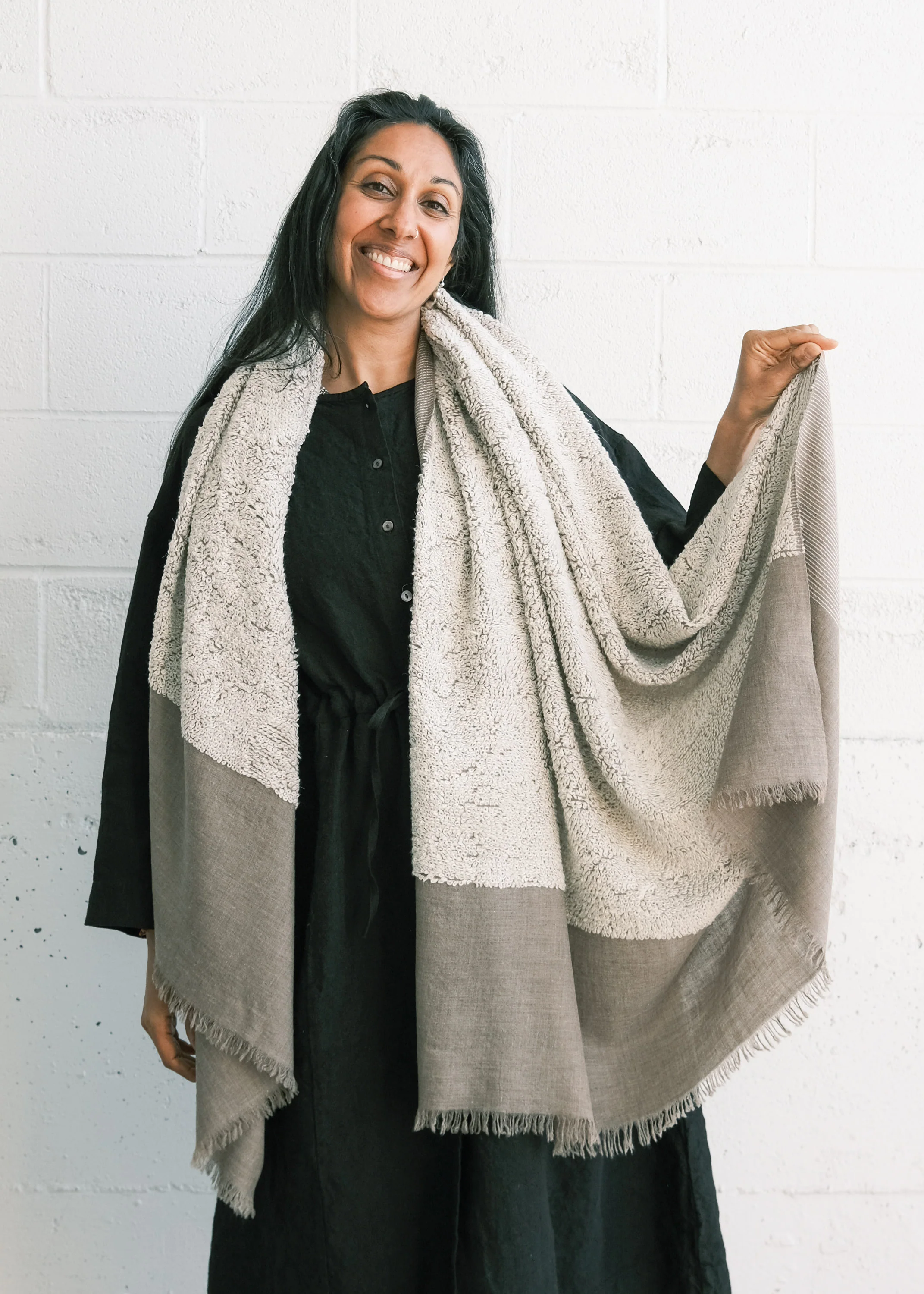Pashmina Wool Shawl - Furry Friend - Image 7
