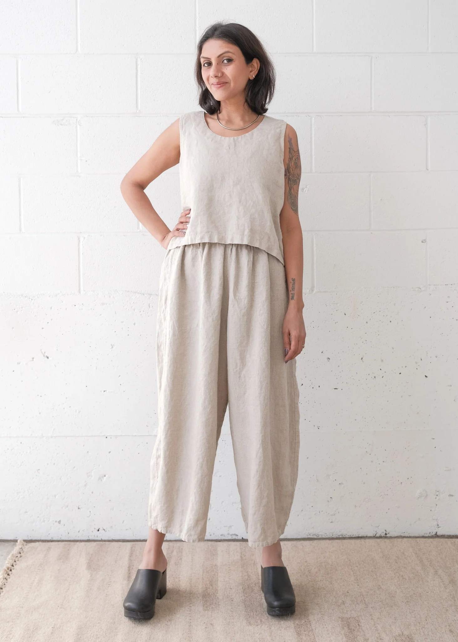 Pondicherry Pant - Linen - Natural - Image 5