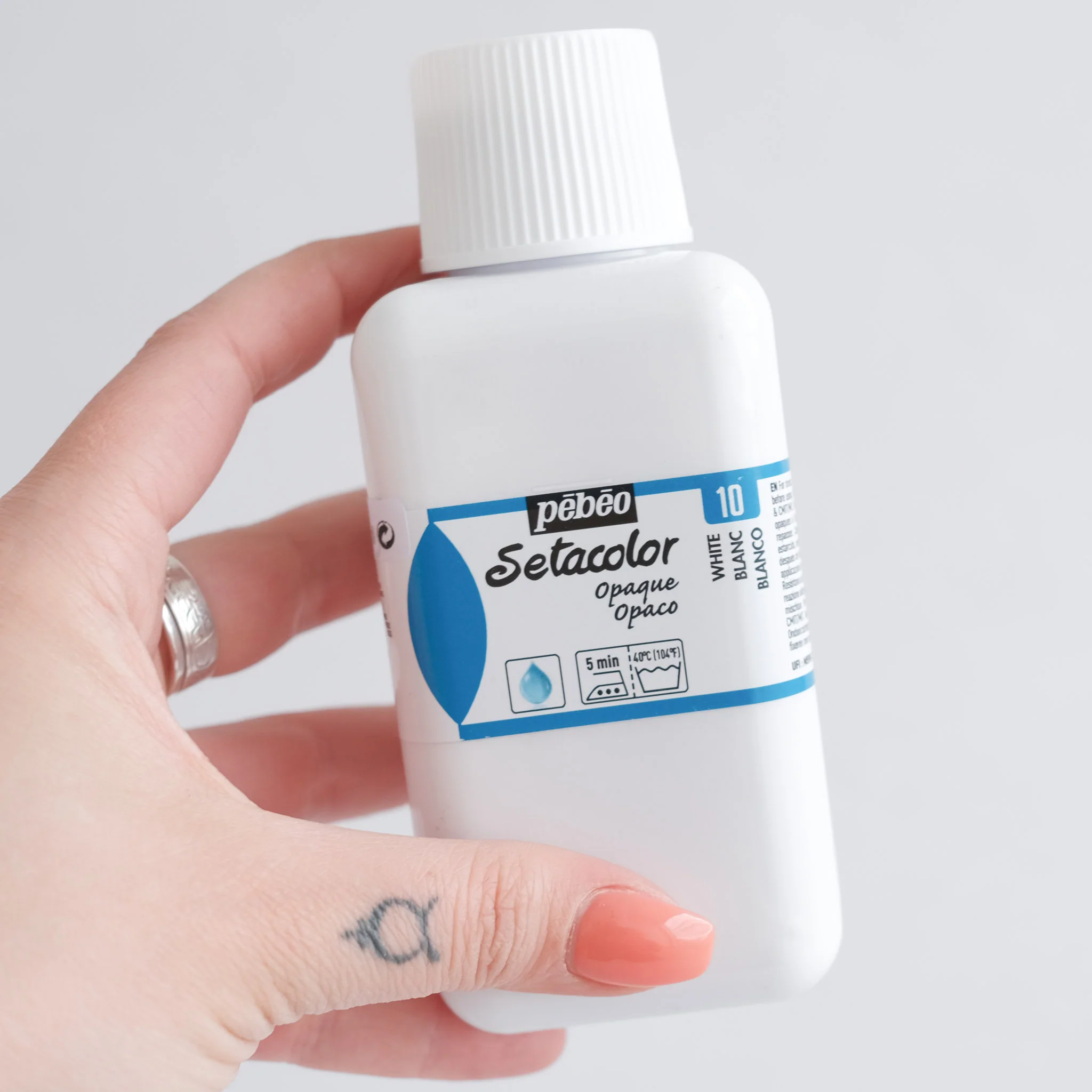 Setacolor Opaque 250 ml Titanium White 10 - Image 2