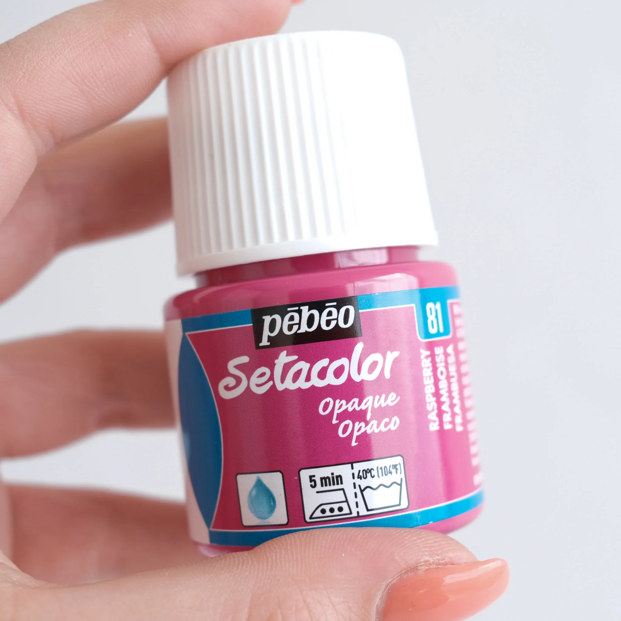 Setacolor Opaque 45 ml Raspberry 81 - Image 2