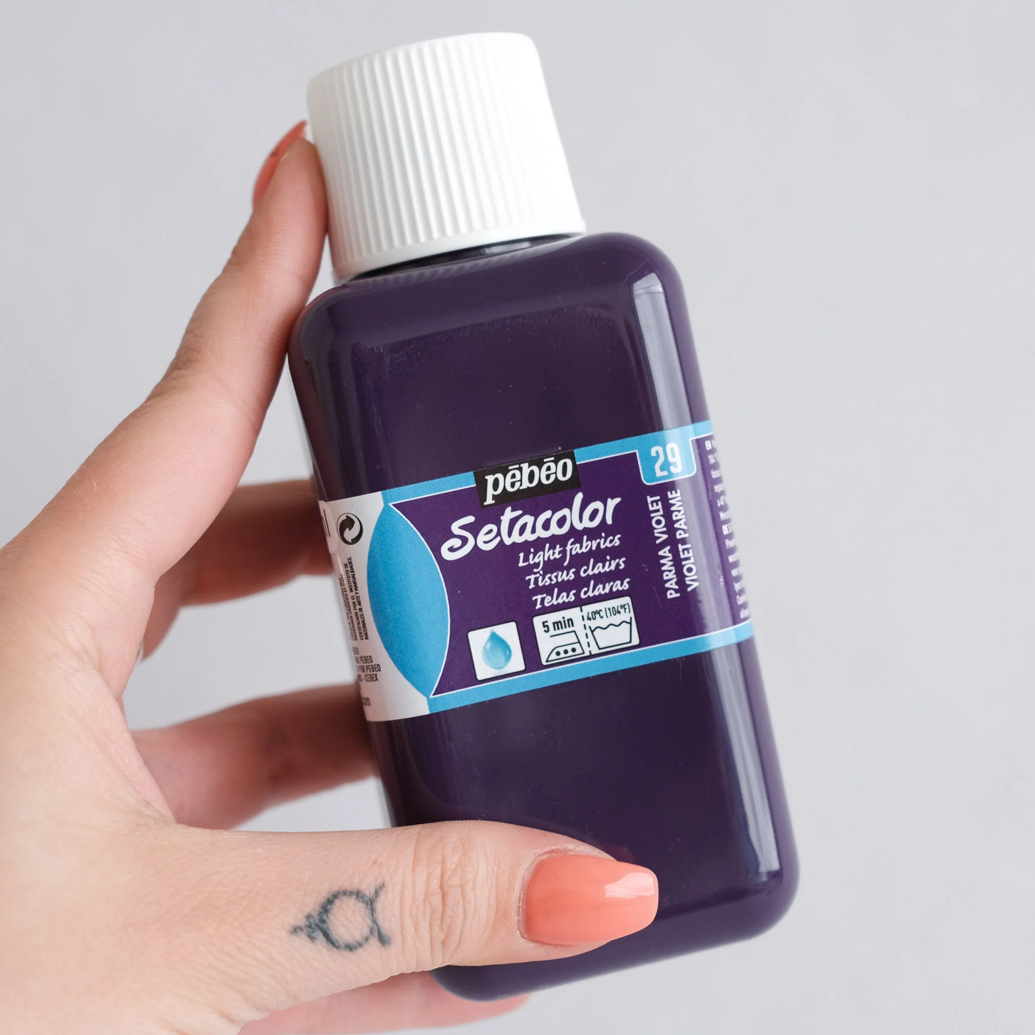 Setacolor Transparent 250 ml Parma Violet 29 - Image 2