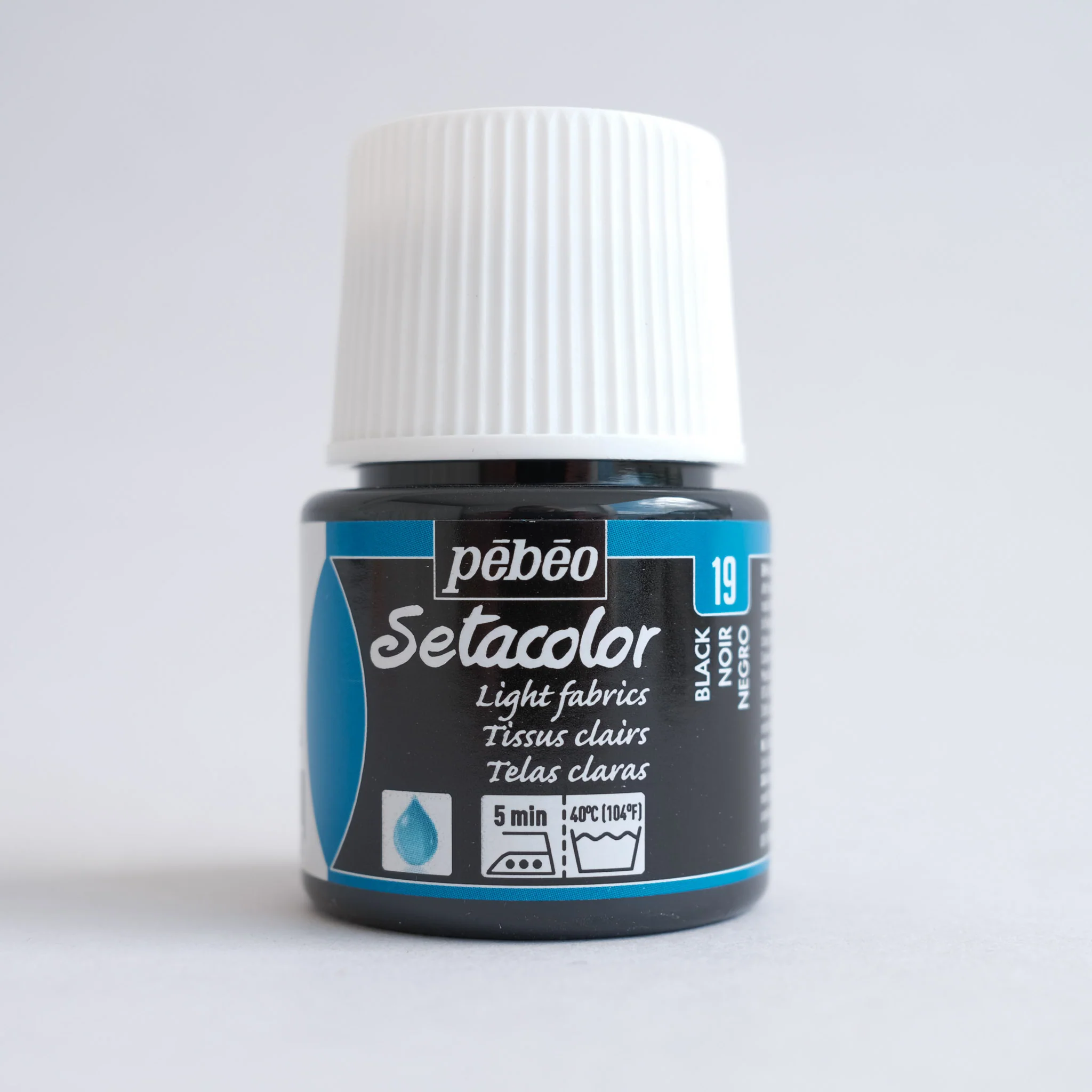 Setacolor Transparent 45 ml Black 19