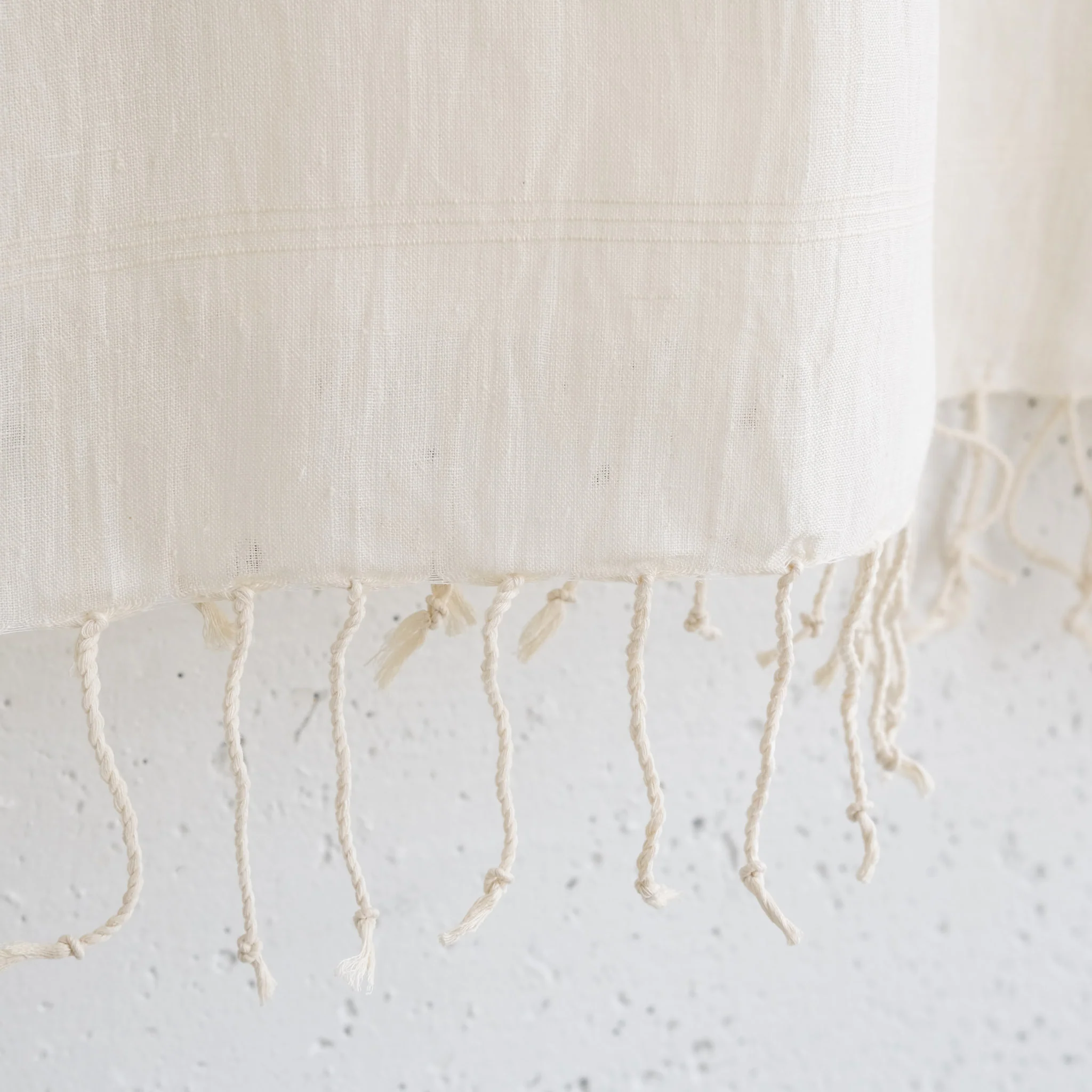 Shawl - Matka Silk & Linen Handwoven - Image 2