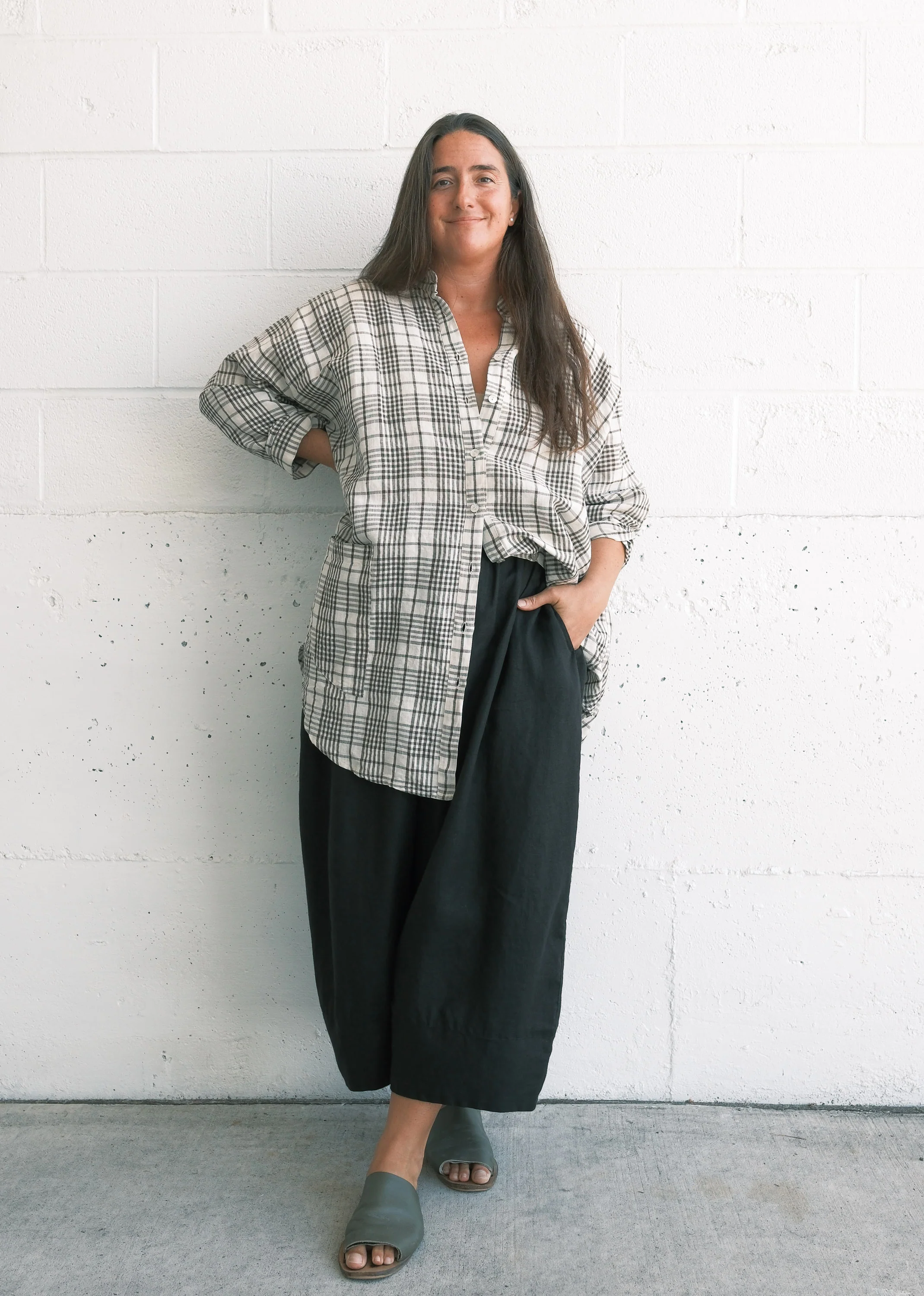 Weaver Pant - Linen - Black