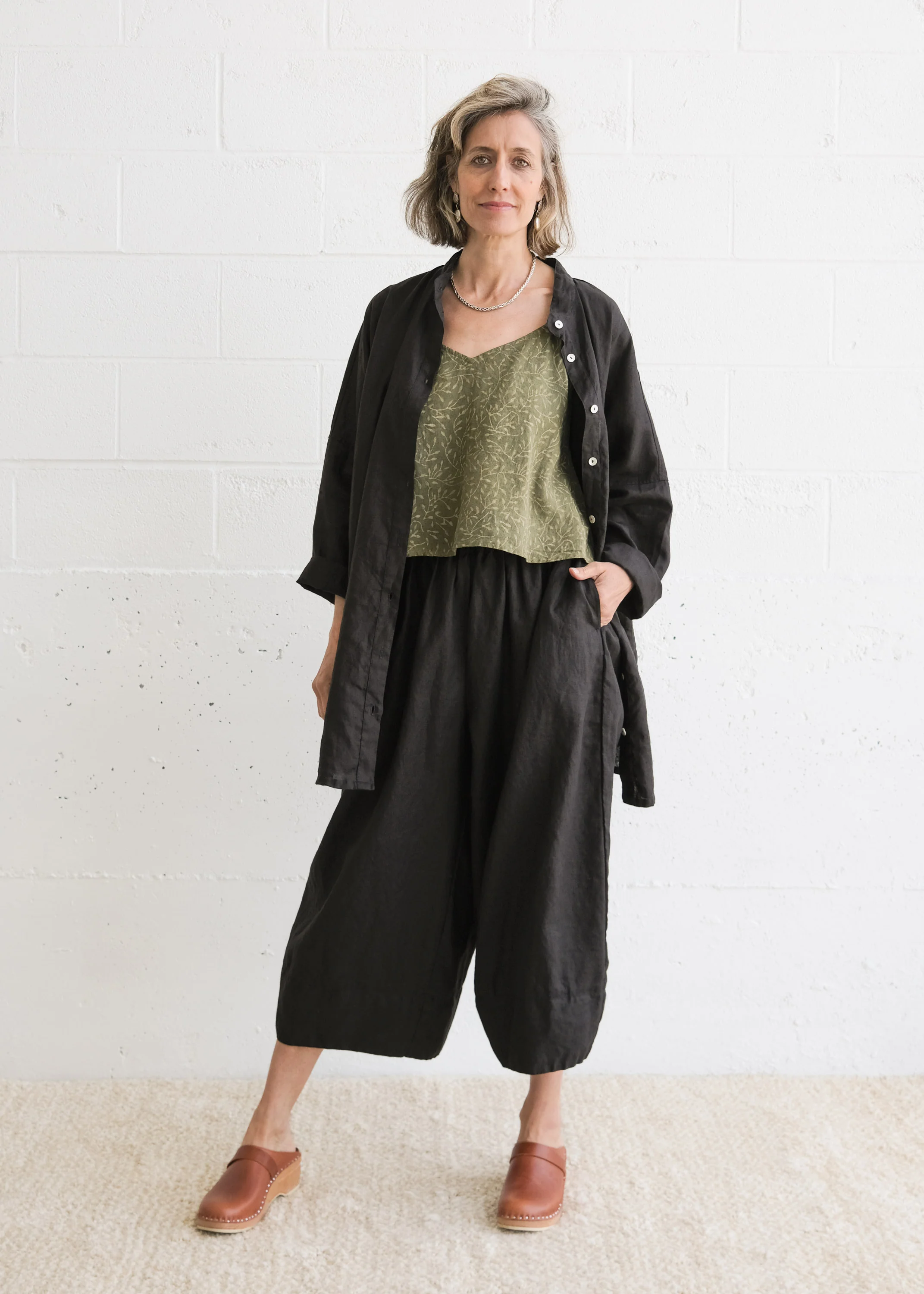 Weaver Pant - Linen - Black - Image 11