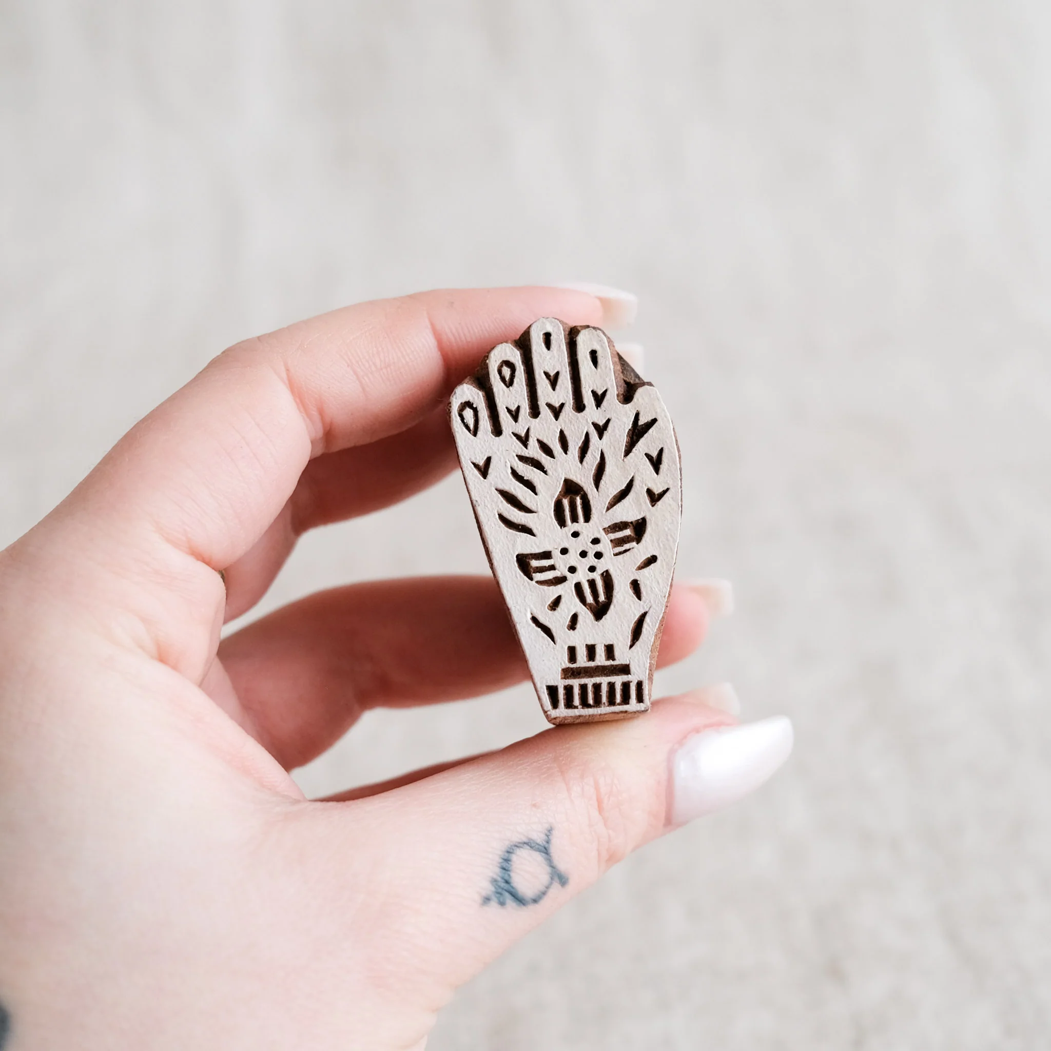 Wood Block - Little Hand Right - Image 2